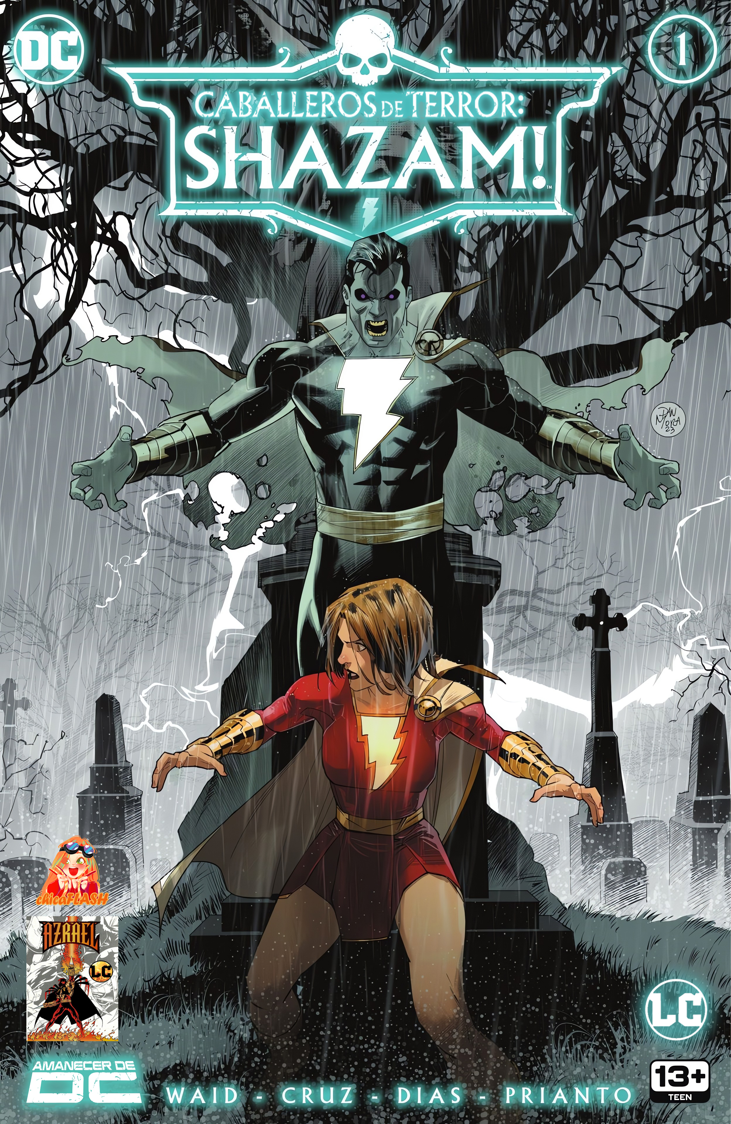 Carátula 10. Knights Terrors - Shazam! #01.cbr