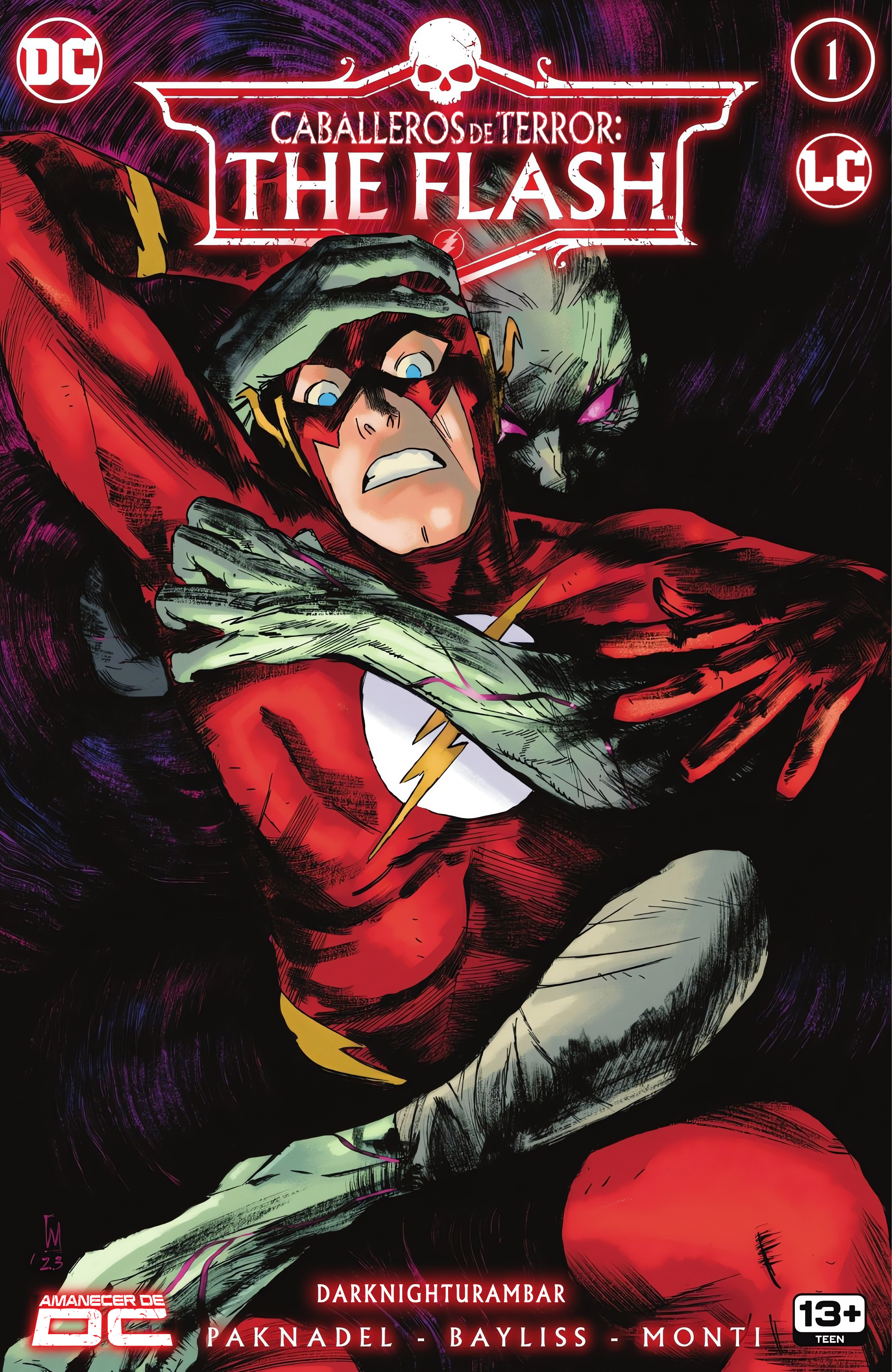 Carátula 11. Knights Terrors - The Flash #01.cbr