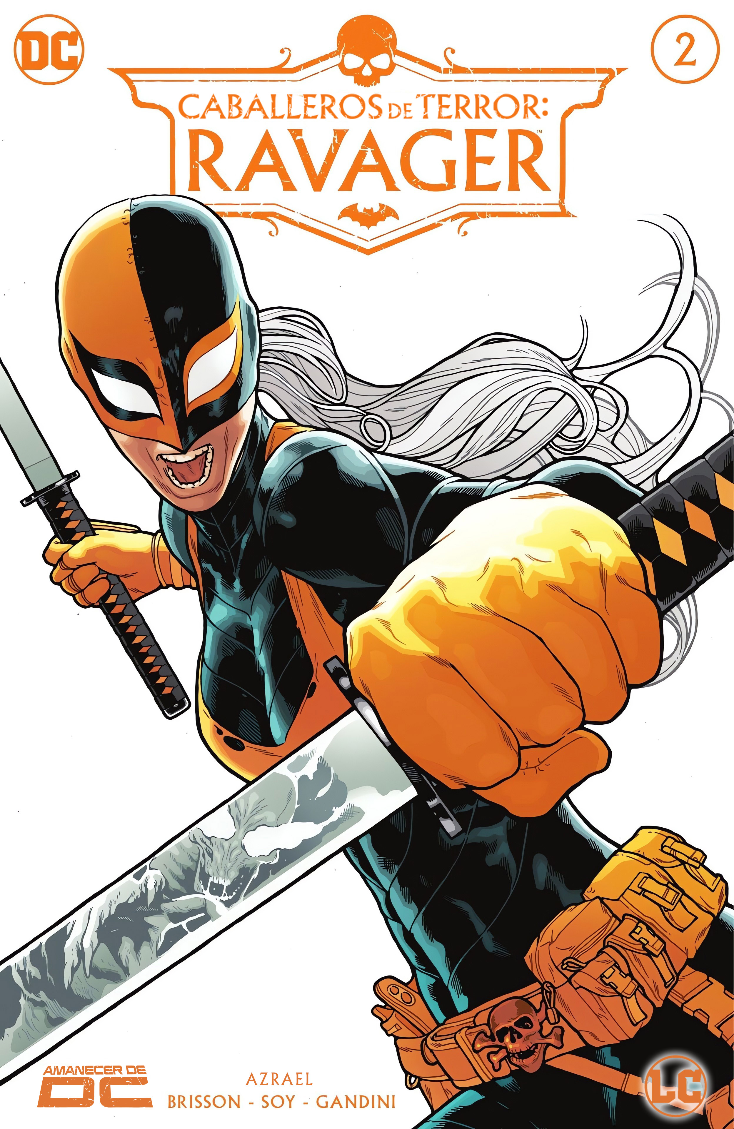 Carátula 27. Knights Terrors - Ravager #02.cbr