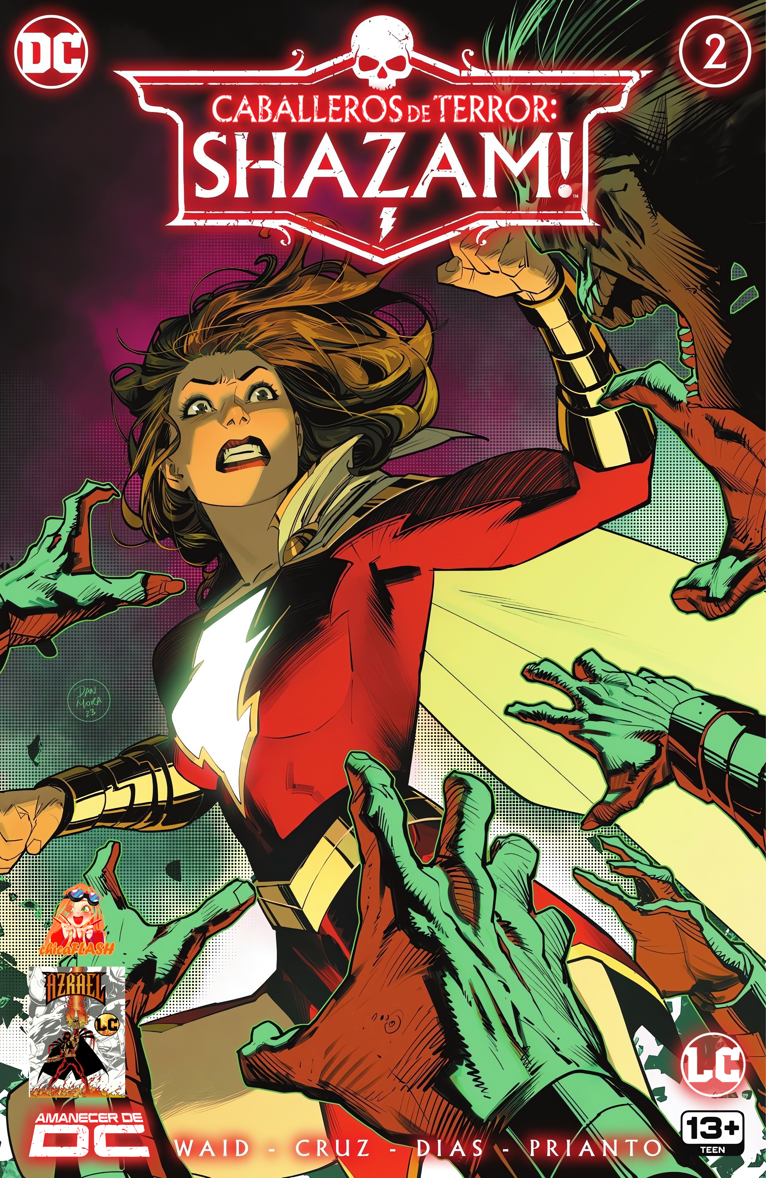 Carátula 32. Knights Terrors - Shazam! #02.cbr