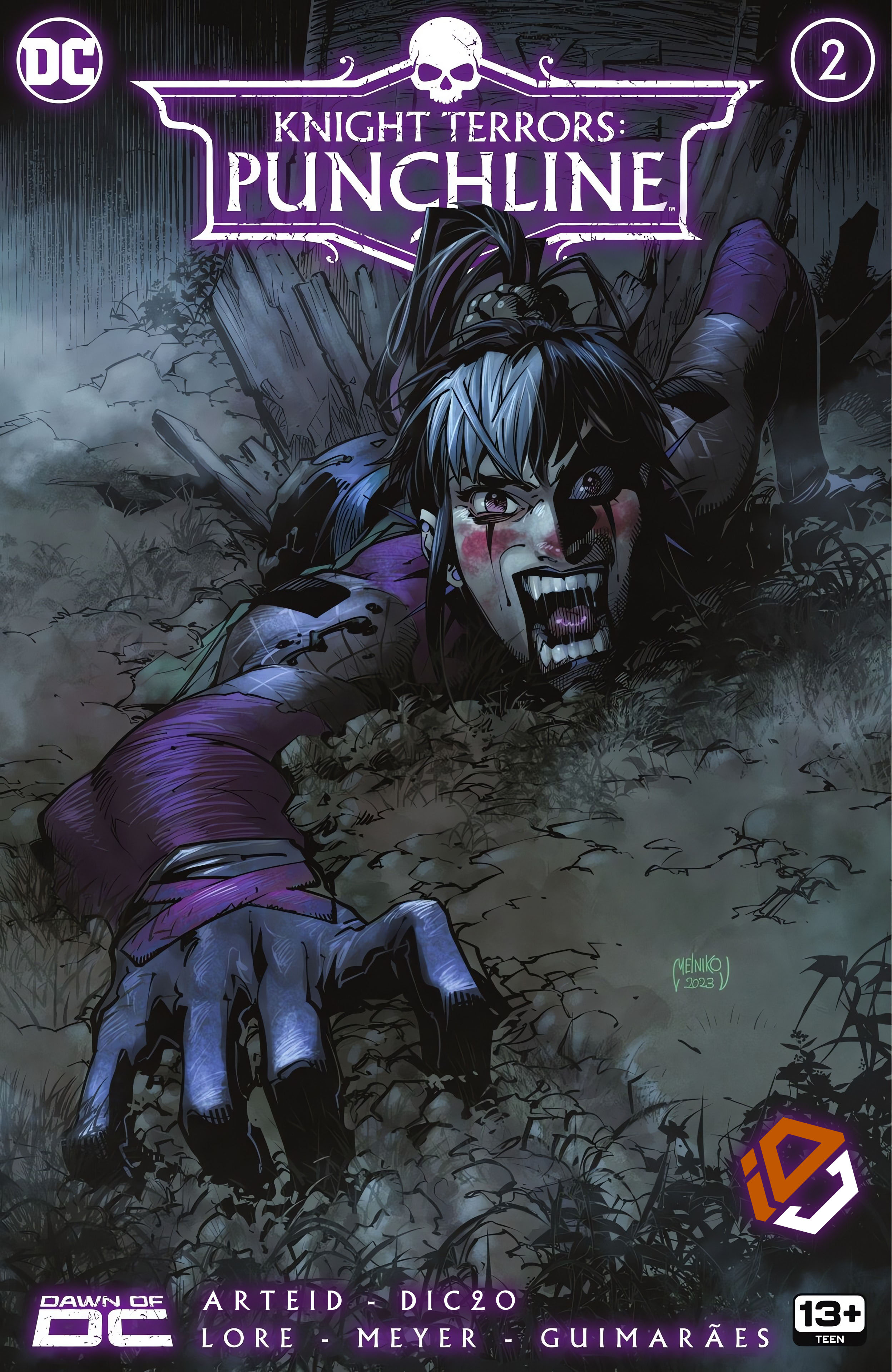 Carátula 37. Knight Terrors - Punchline #02.cbr