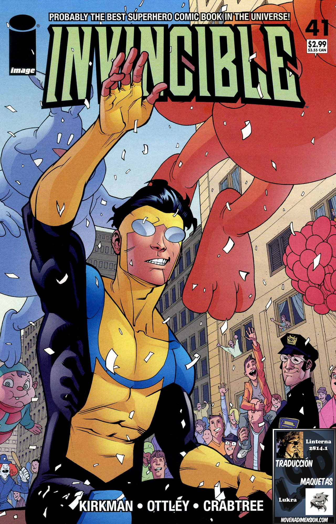 Carátula 41) Invencible.cbr