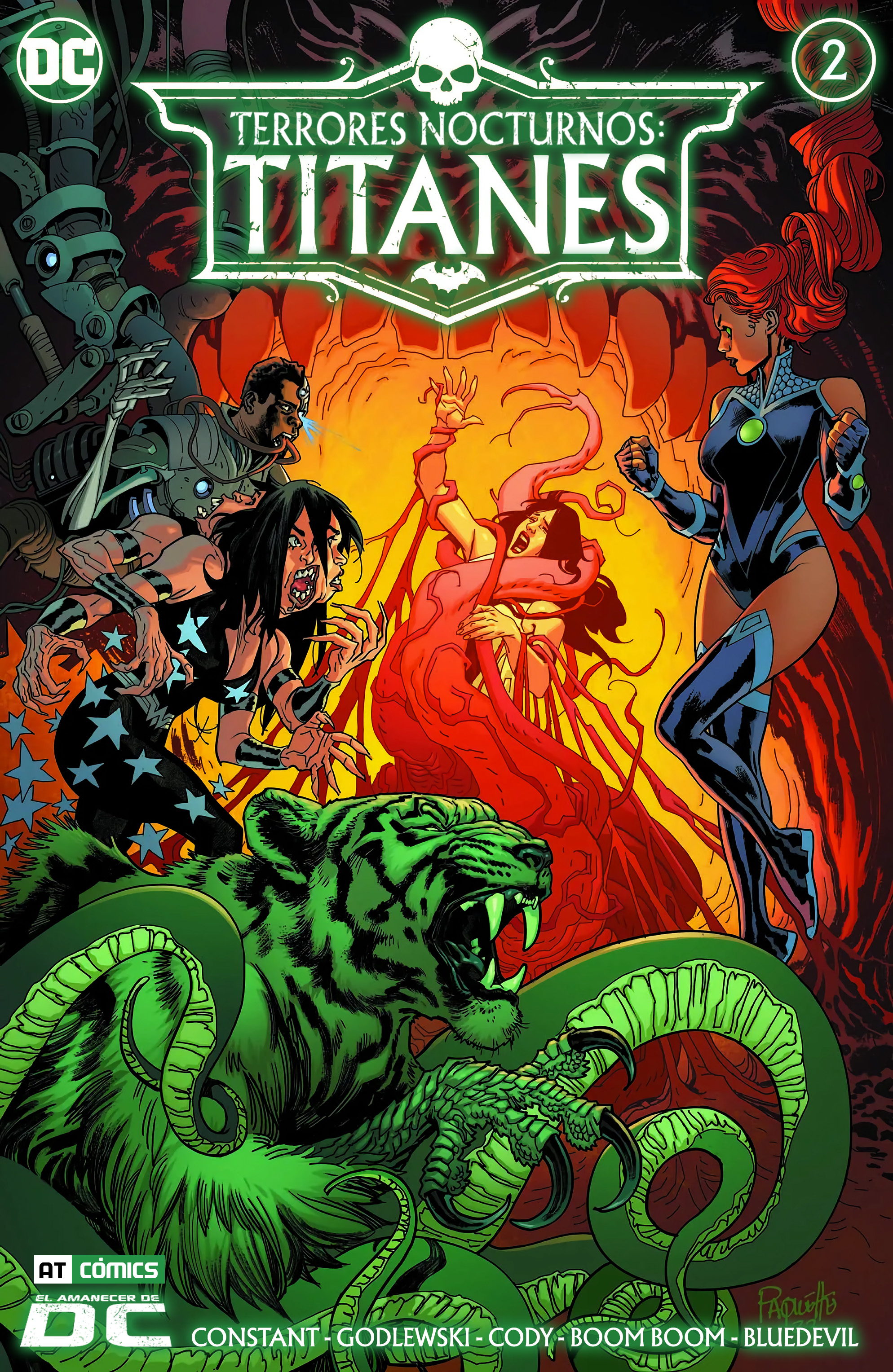 Carátula 45. Knight Terrors - Titans #02.cbr