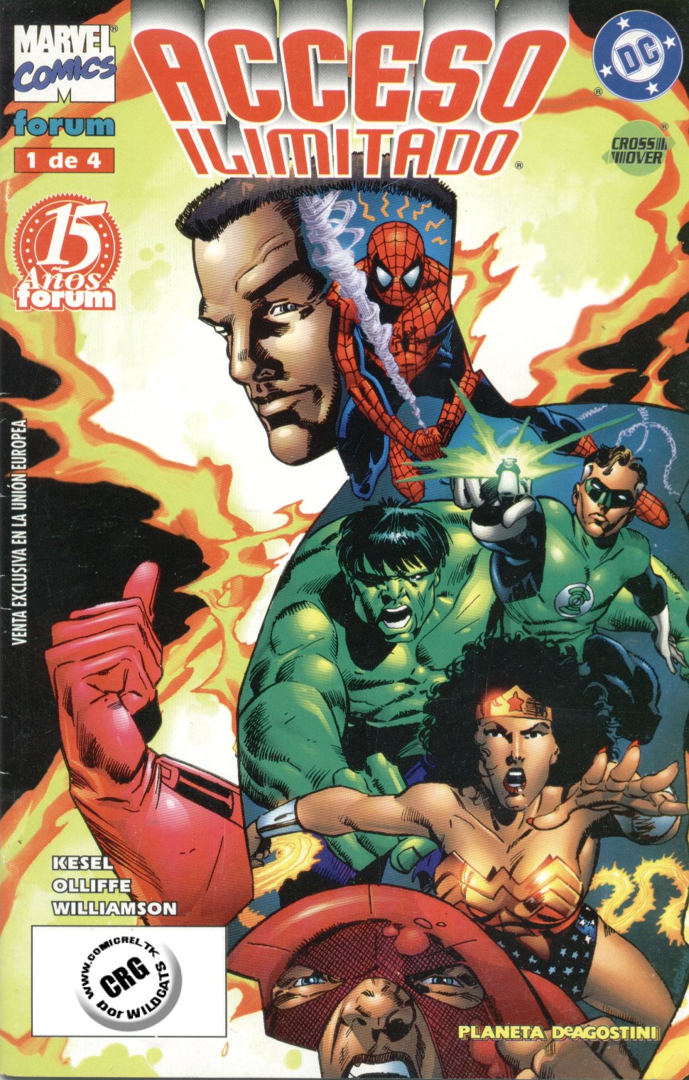 Acceso Ilimitado 1 de 4.MARVEL & DC UNIDOS.cbr