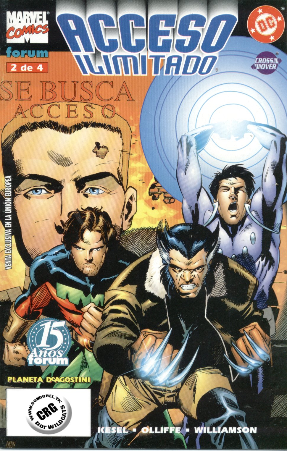 Acceso Ilimitado 2 de 4MARVEL & DC UNIDOS.cbr