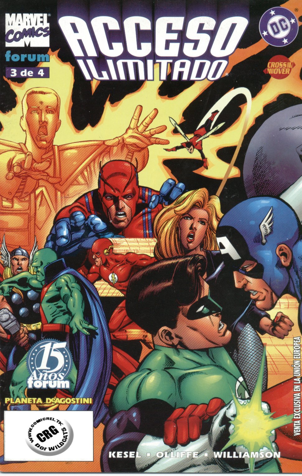 Acceso Ilimitado 3 de 4.MARVEL & DC UNIDOS.cbr