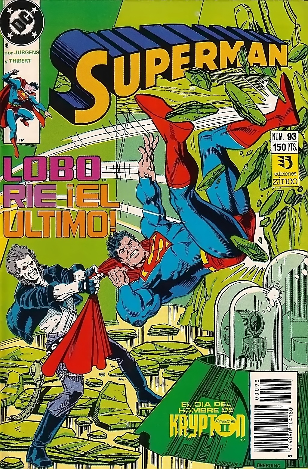 Carátula Adventures of Superman #464 @com1cfan.cbr