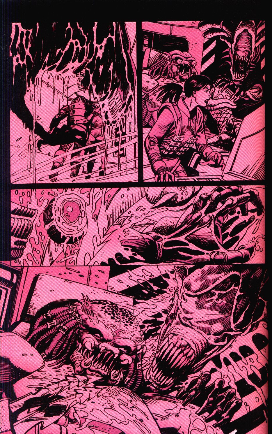 Carátula 1995 Aliens vs Predator - War.cbr