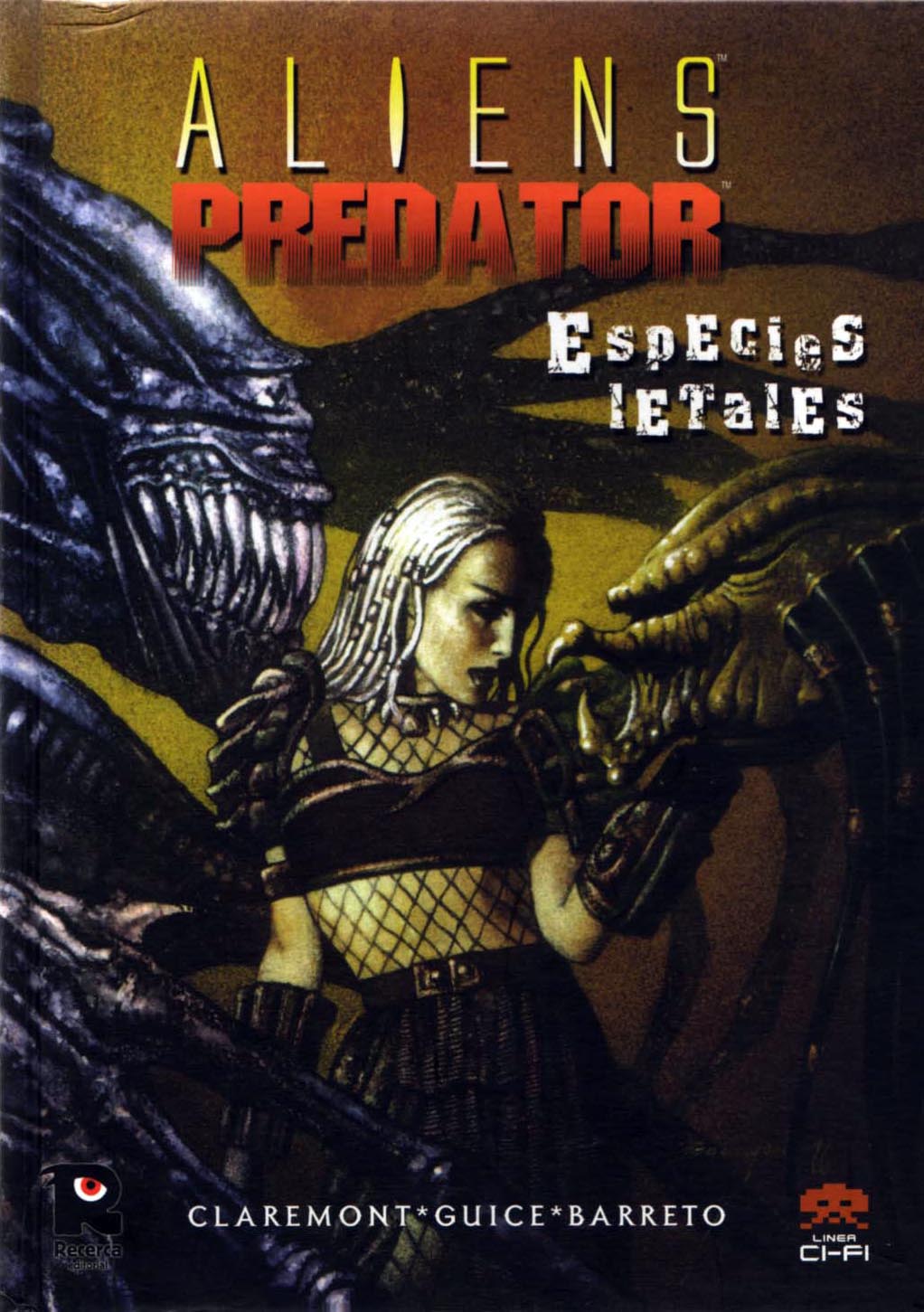 Carátula 1997 Aliens Vs Predator Especies Letales.cbr