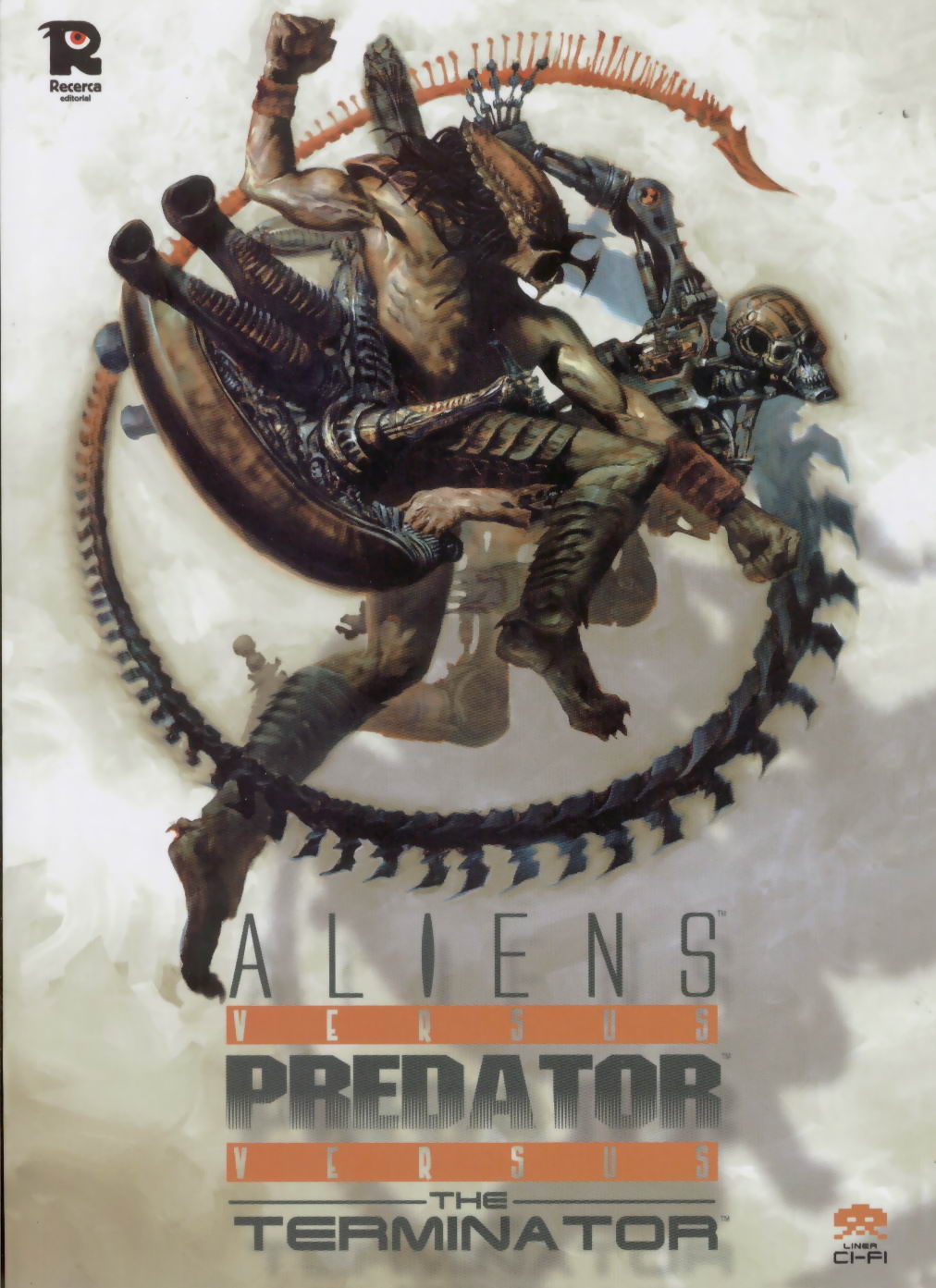 Carátula 2000 Aliens vs Predator vs Terminator 1-4.cbr