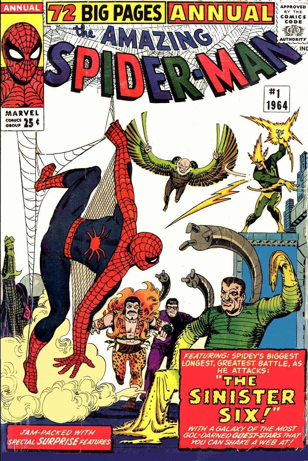 Carátula 18 The Amazing Spider-Man Annual #01.cbr