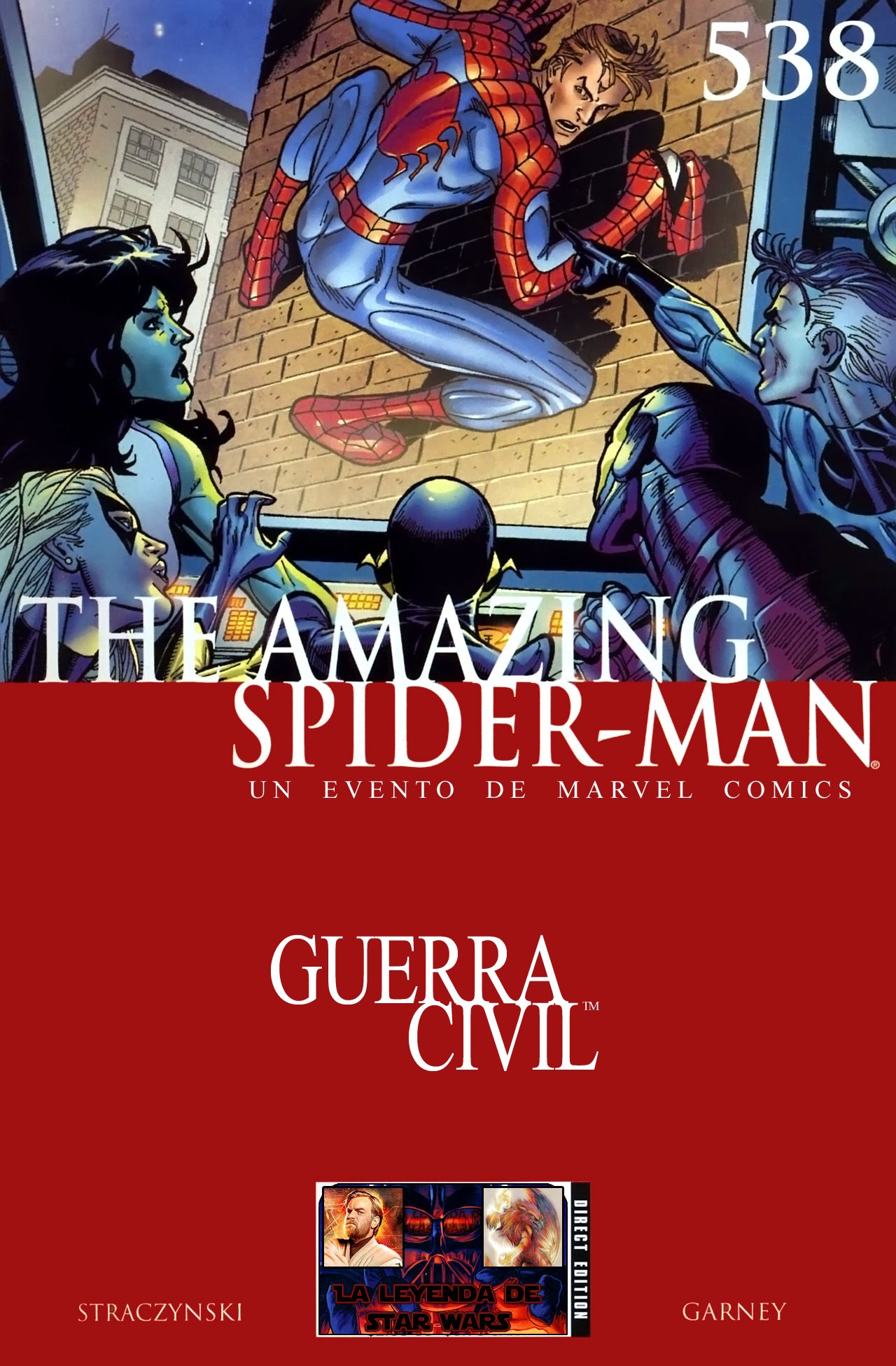 Carátula 099 Amazing Spider-Man 538.cbr