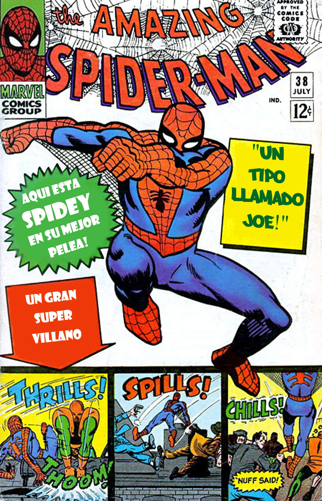 Carátula The Amazing Spider-Man #038.cbr