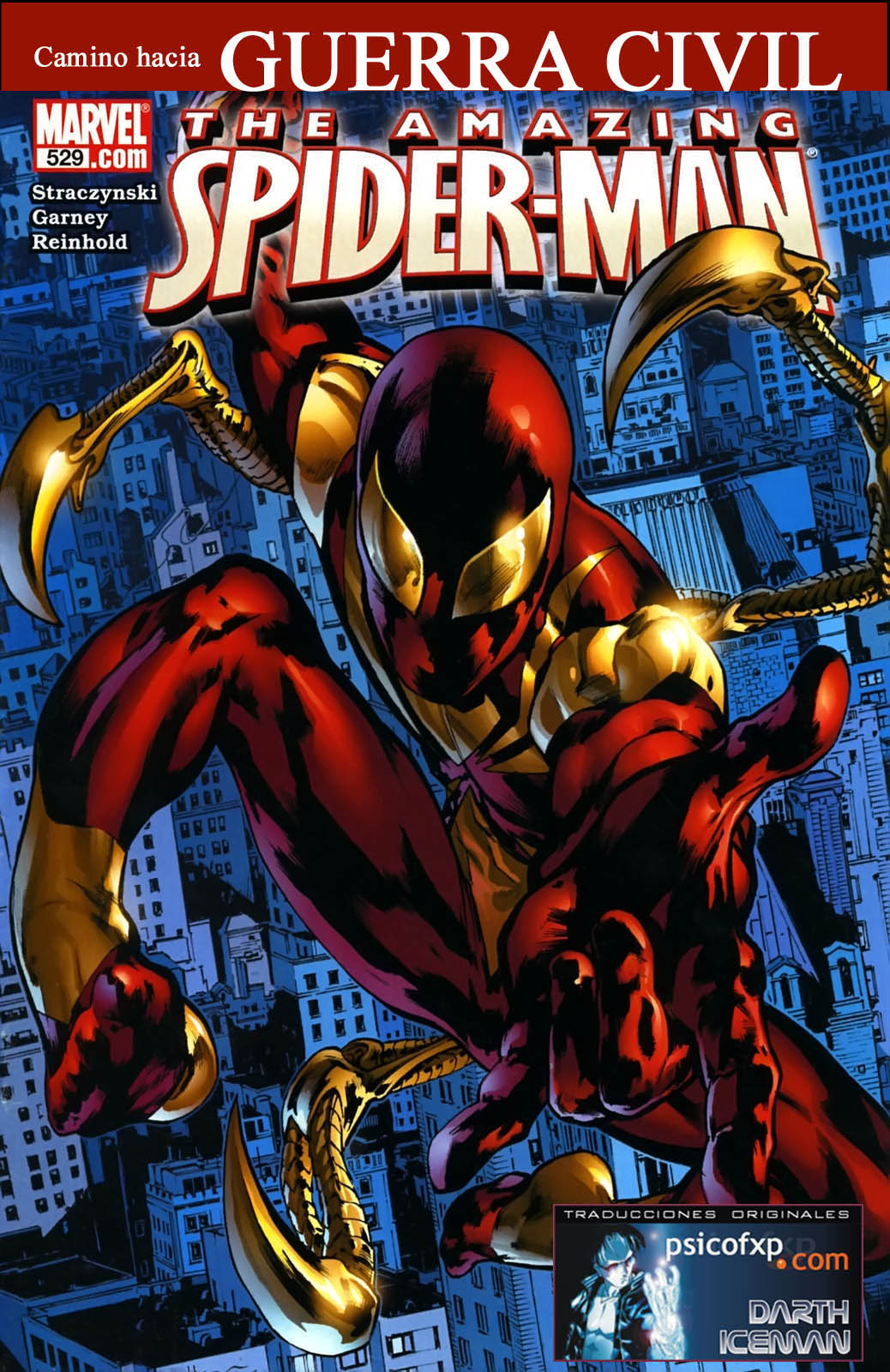 Carátula 001 Amazing Spiderman 529.cbr