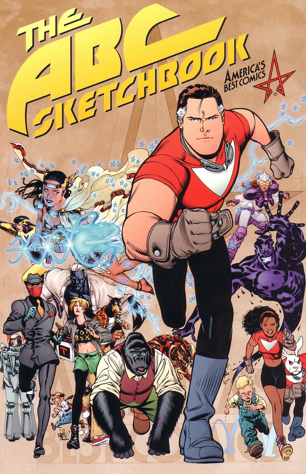 Carátula America's Best Comics Sketchbook.cbr