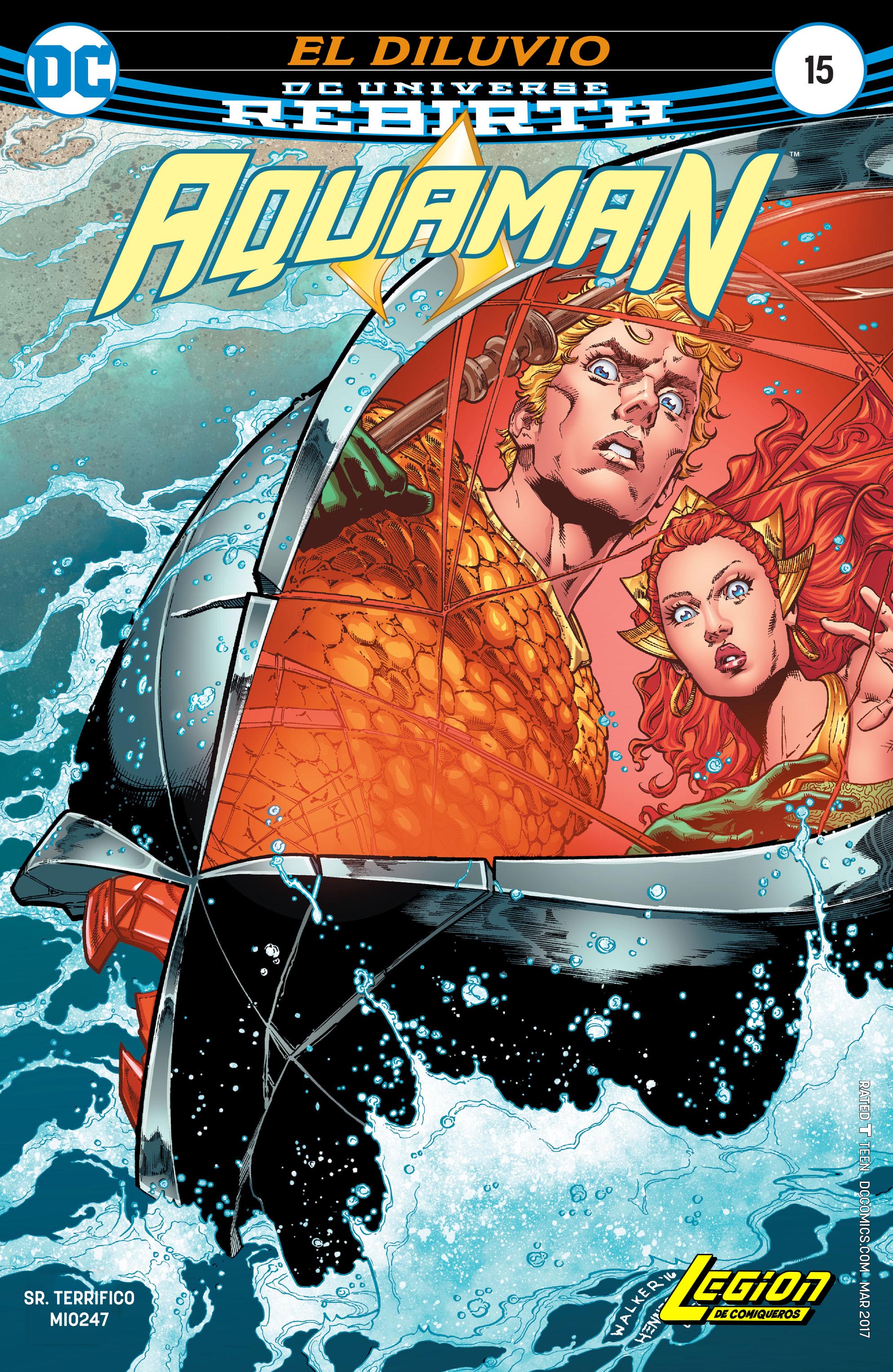 Carátula Aquaman Vol.8 #15 [LDC] @Comicverso.cbr