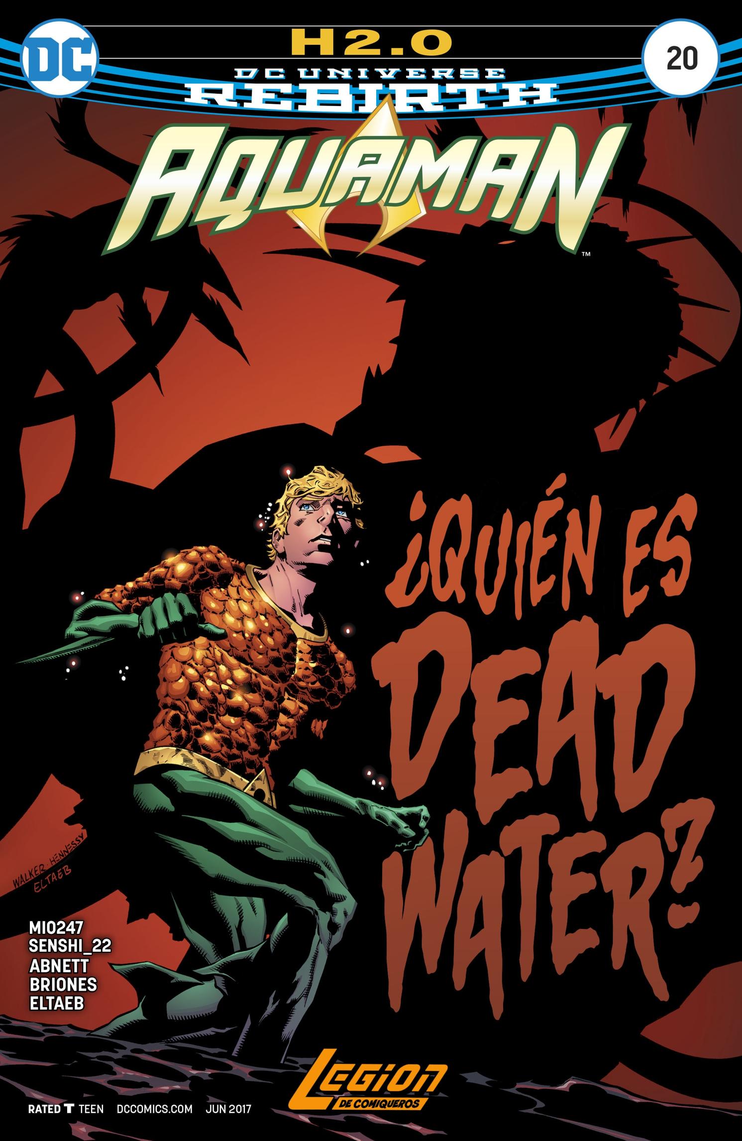 Carátula Aquaman Vol.8 #20 [LDC] @Comicverso.cbr