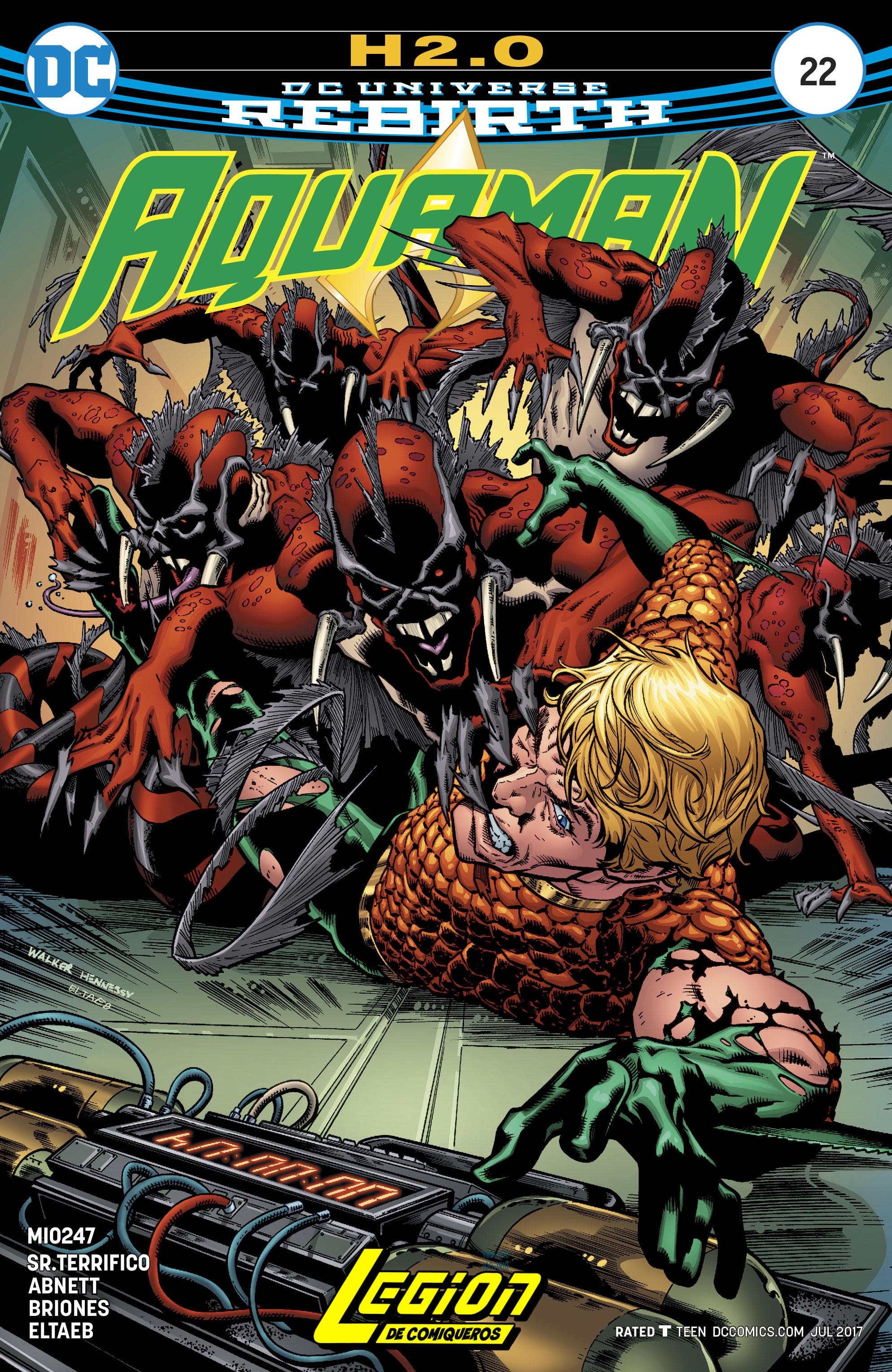 Carátula Aquaman Vol.8 #22 [LDC] @Comicverso.cbr