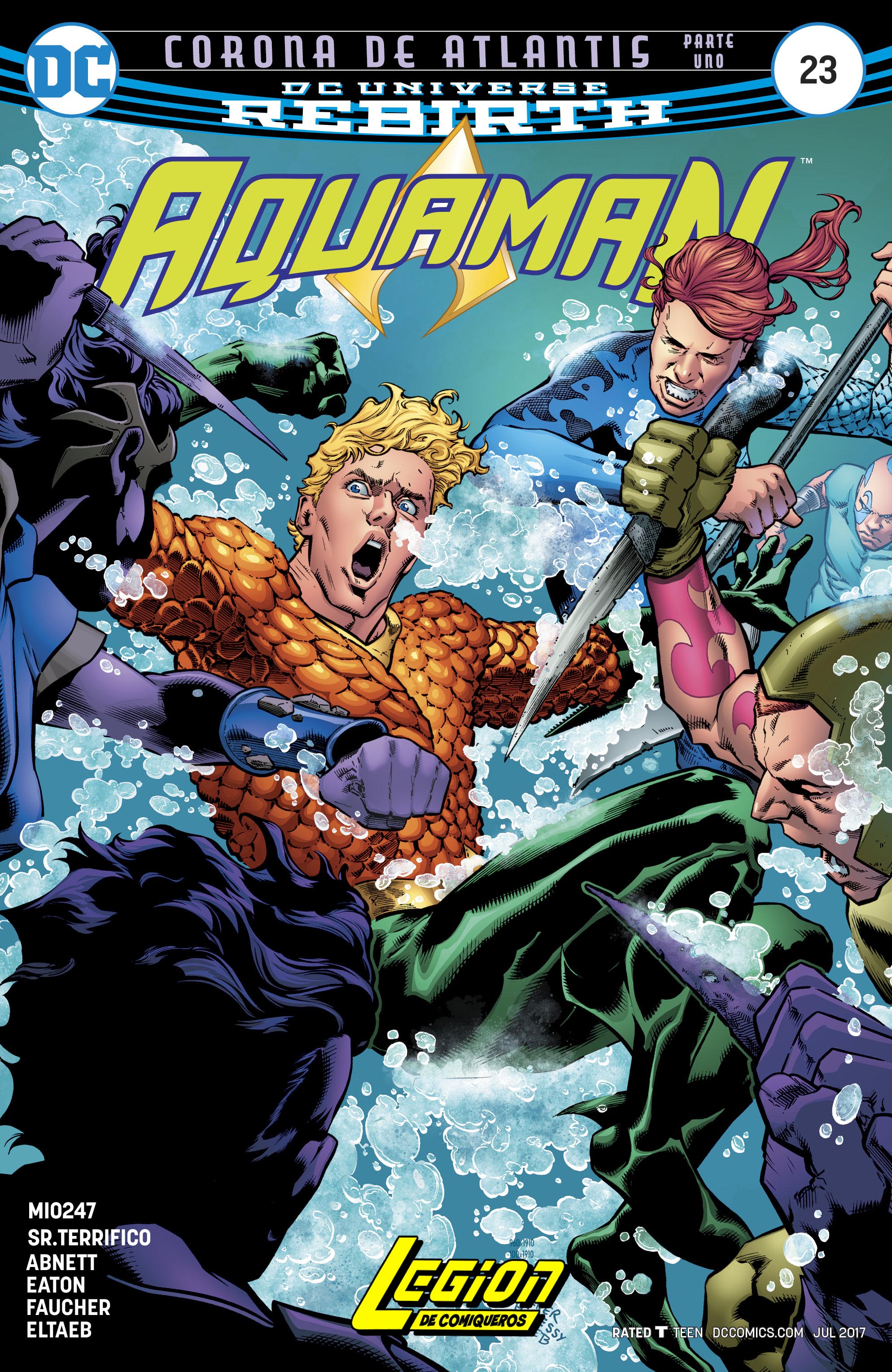 Carátula Aquaman Vol.8 #23 [LDC] @Comicverso.cbr