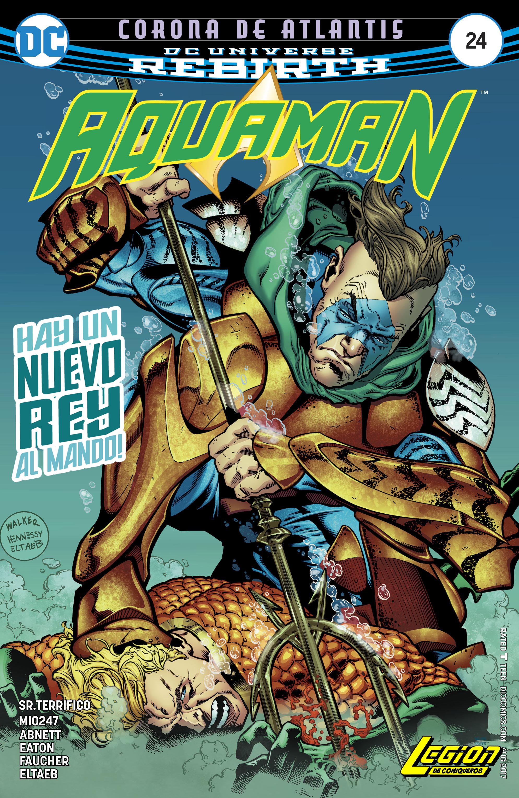 Carátula Aquaman Vol.8 #24 [LDC] @Comicverso.cbr