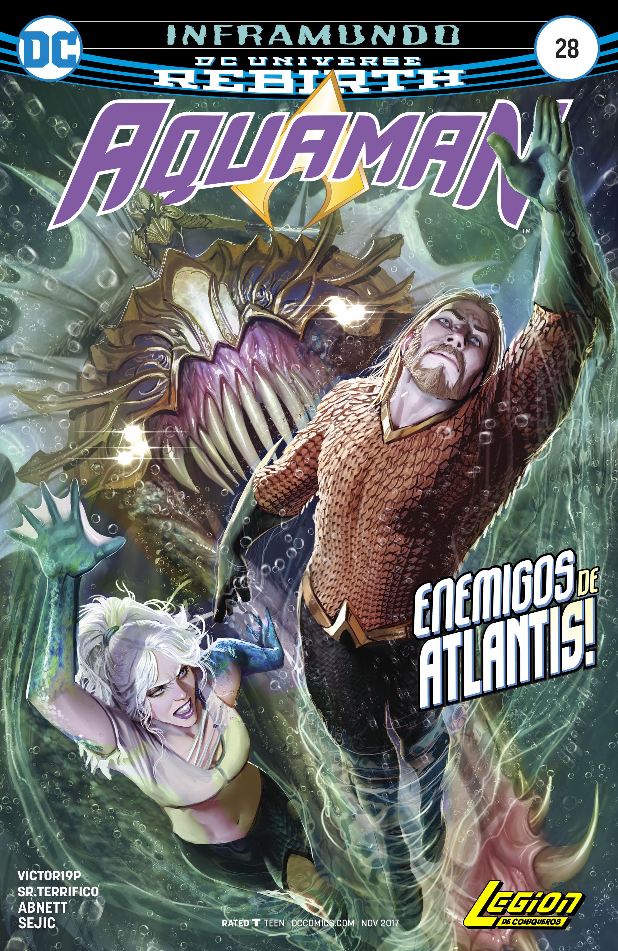 Carátula Aquaman Vol.8 #28 [LDC] @Comicverso.cbr