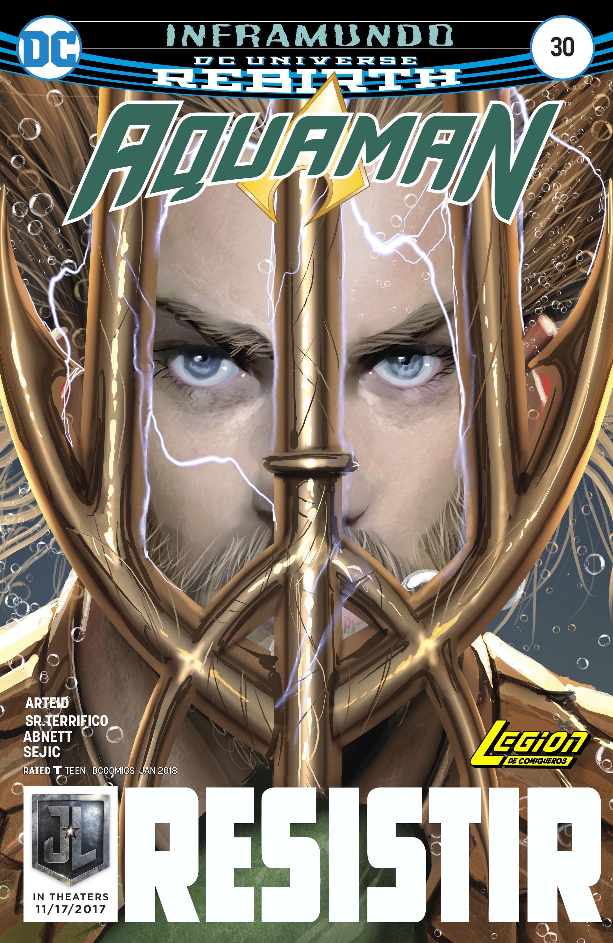 Carátula Aquaman Vol.8 #30 [LDC] @Comicverso.cbr
