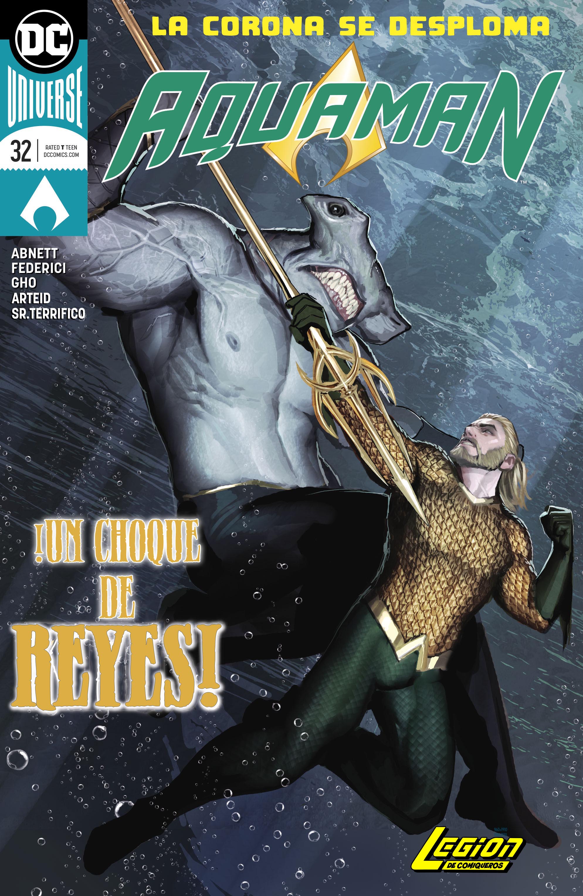 Carátula Aquaman Vol.8 #32 [LDC] @Comicverso.cbr