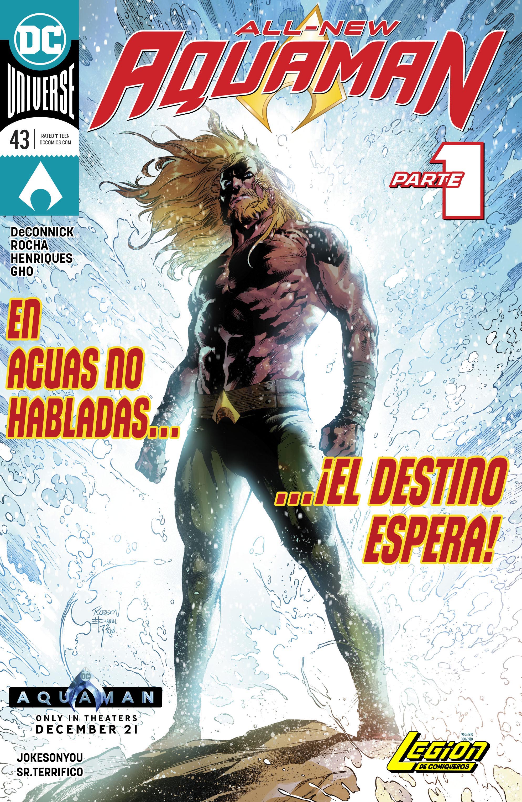 Carátula Aquaman Vol.8 #43 [LDC] @Comicverso.cbr