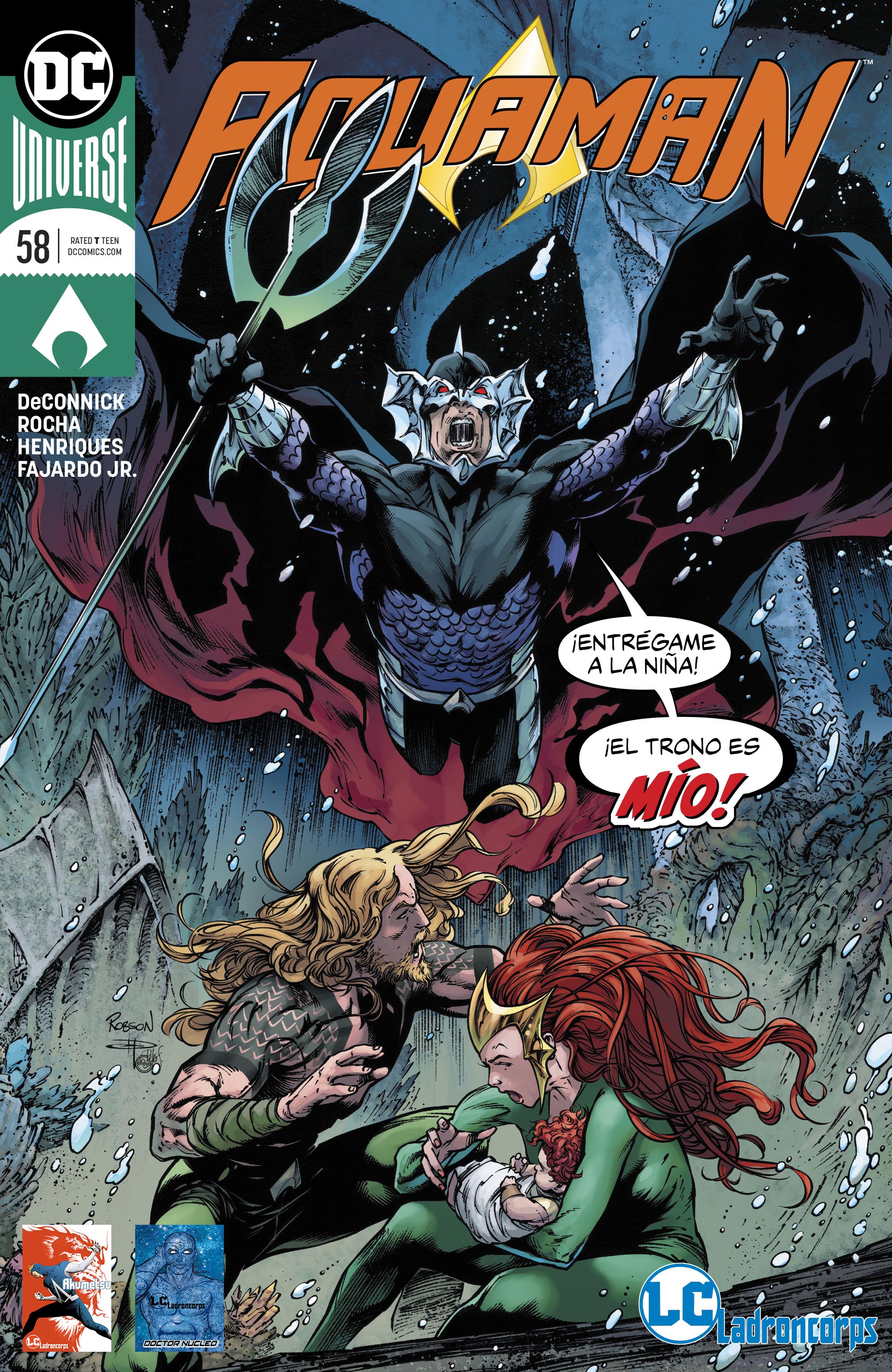 Carátula Aquaman Vol.8 #58 [LDC] @Comicverso.cbr