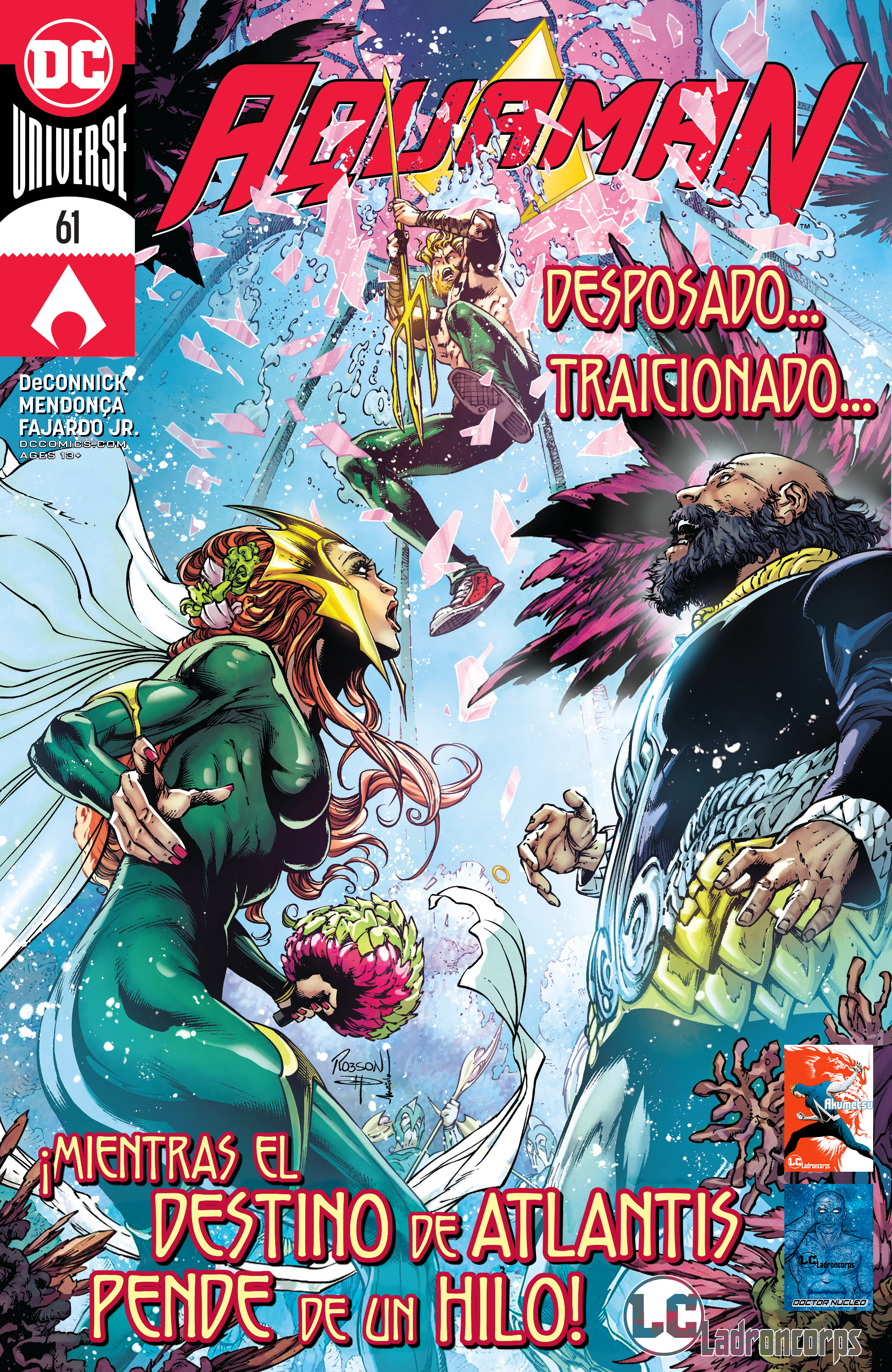 Carátula Aquaman Vol.8 #61 [LDC] @Comicverso.cbr