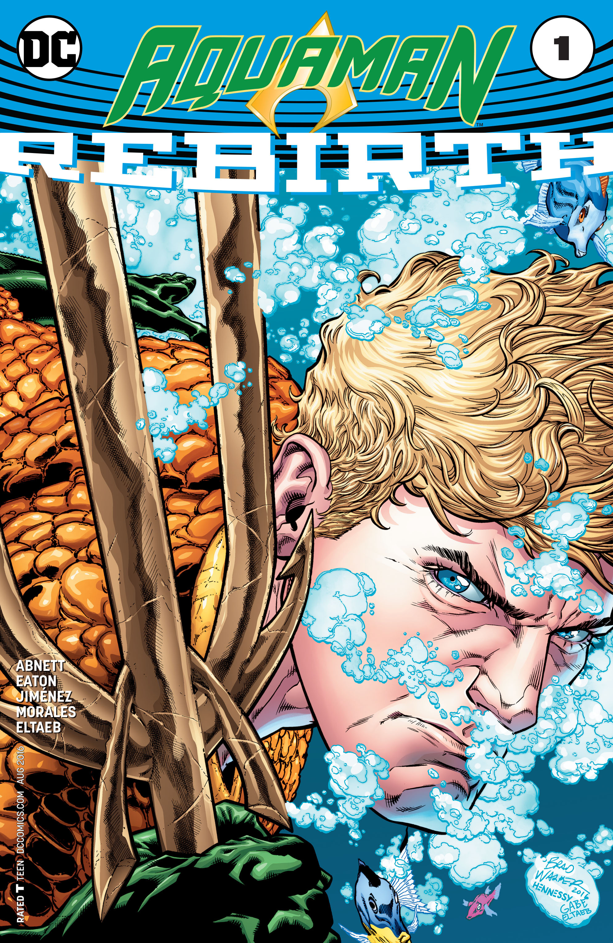 Carátula Aquaman Vol.8 Rebirth #01 [LDC] @Comicverso.cbr