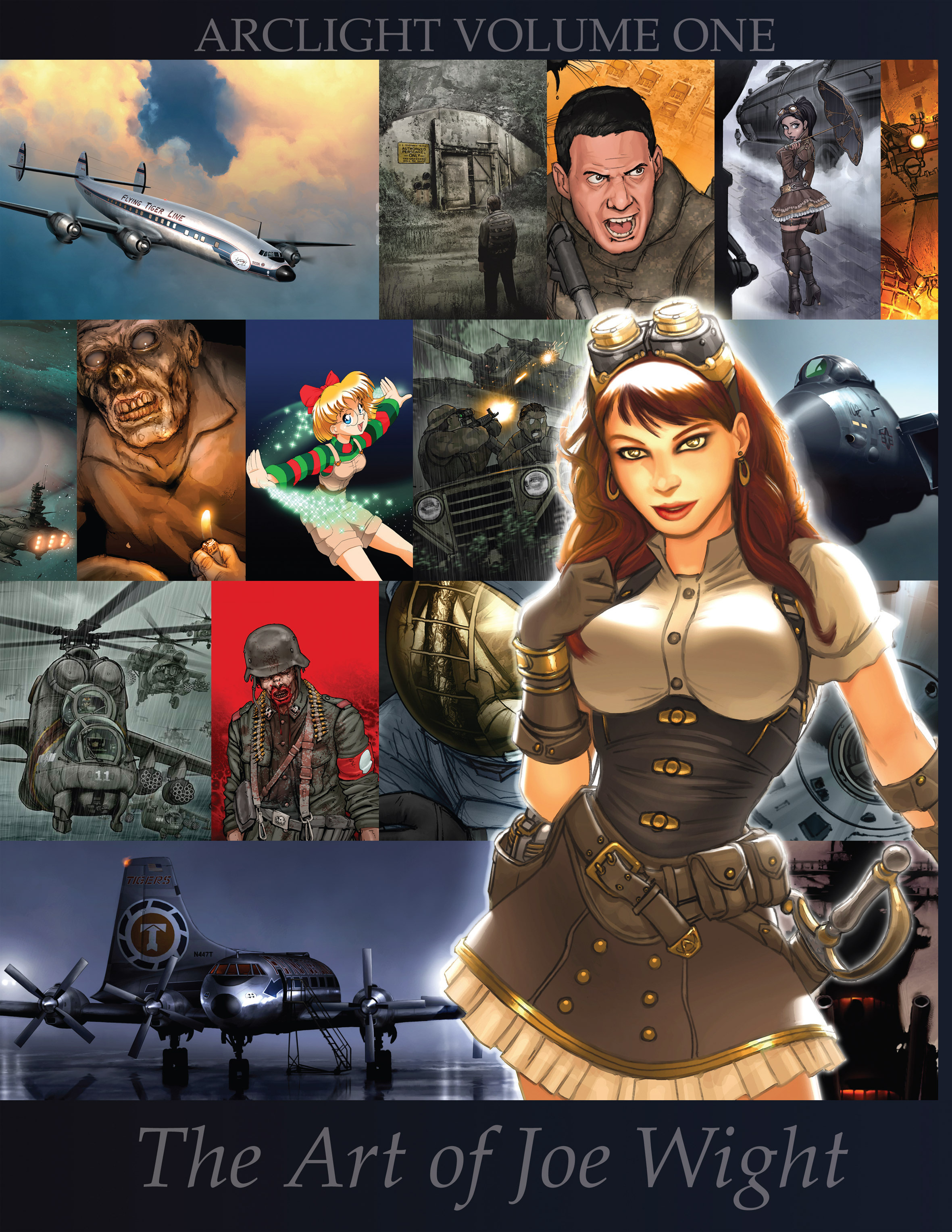 Carátula Arclight - The Art of Joe Wight.cbr