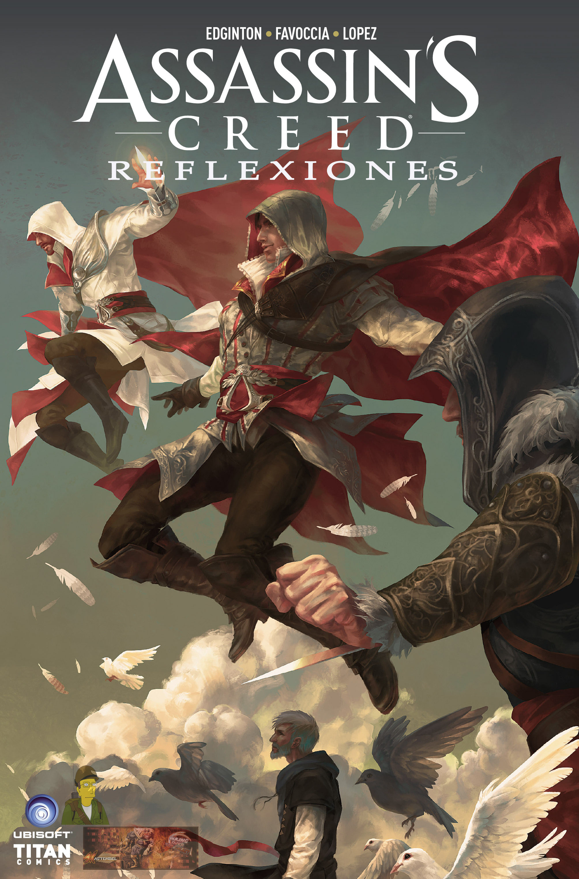 Carátula Assassin's Creed - Reflexiones 01.cbr