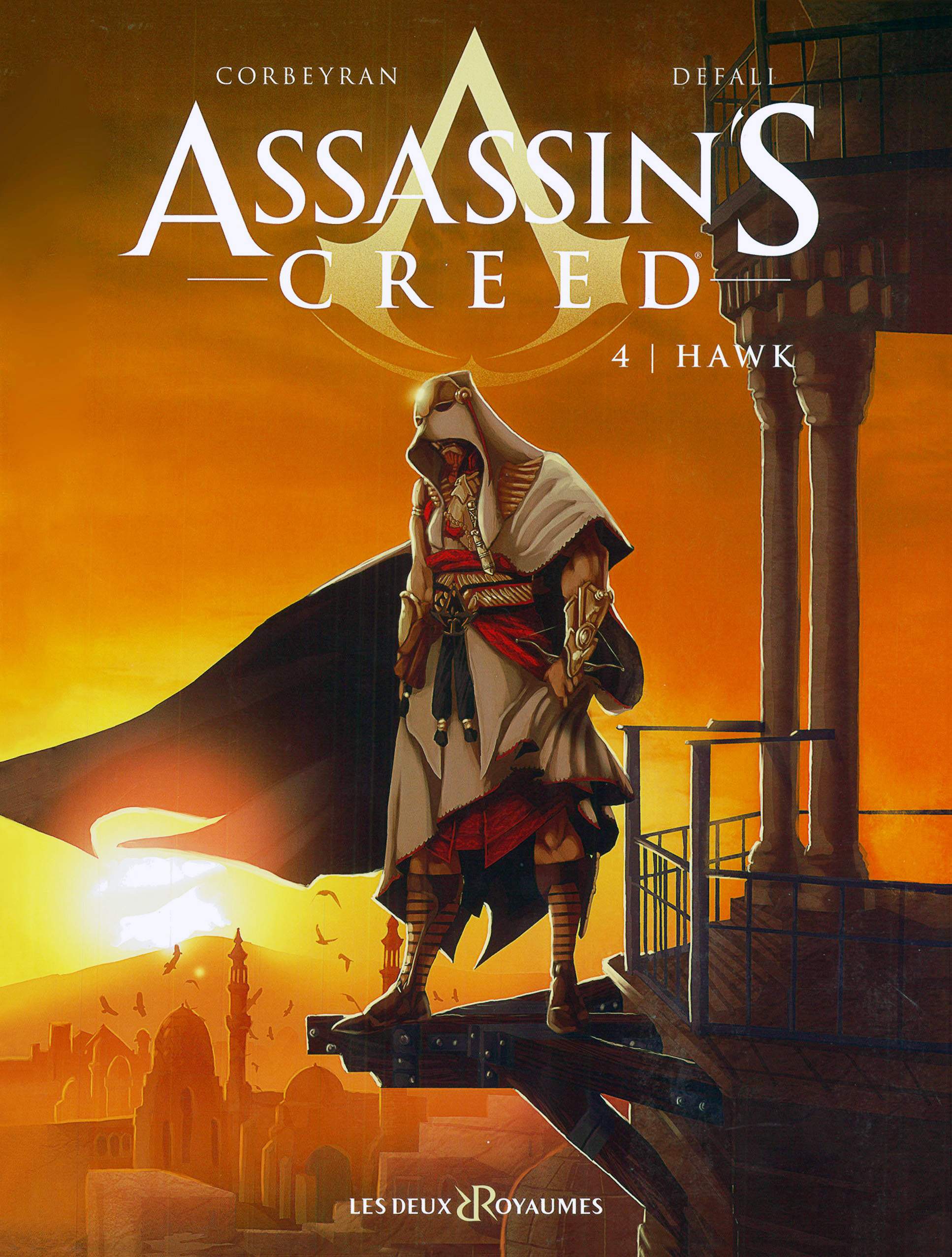 Carátula Assassin's Creed Vol 4 - Hawk.cbr