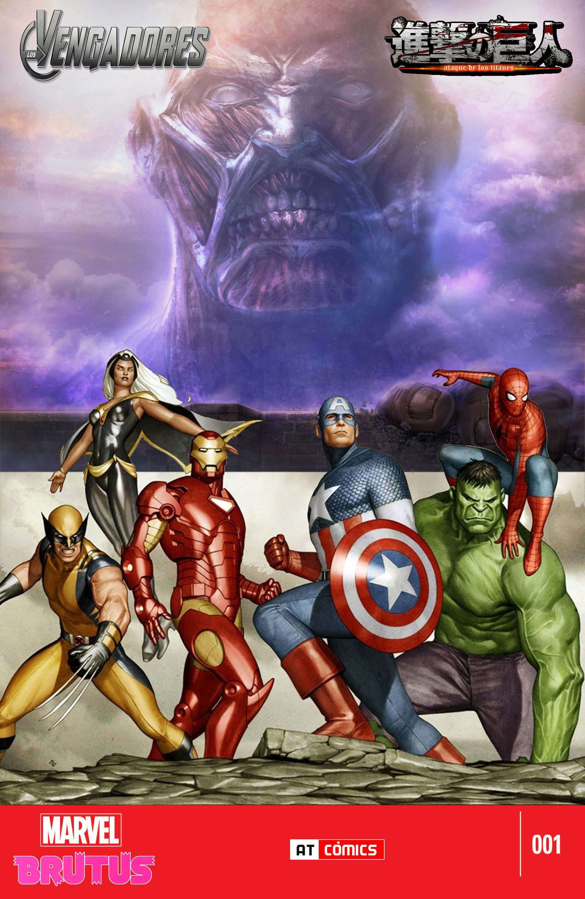 Carátula Attack on Avengers.cbr