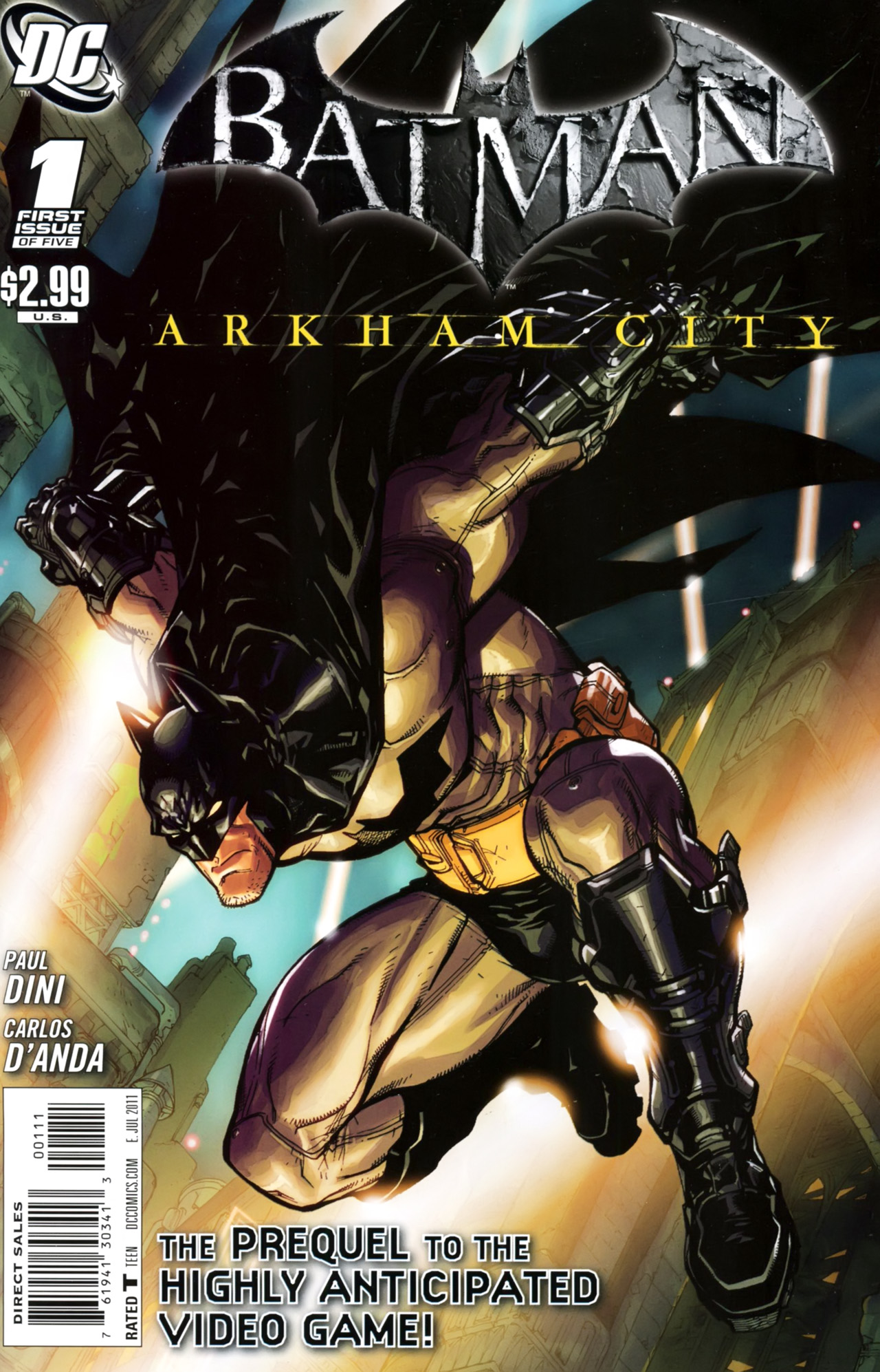 Carátula Batman - Arkham City #01 @ElTecBlog.cbr