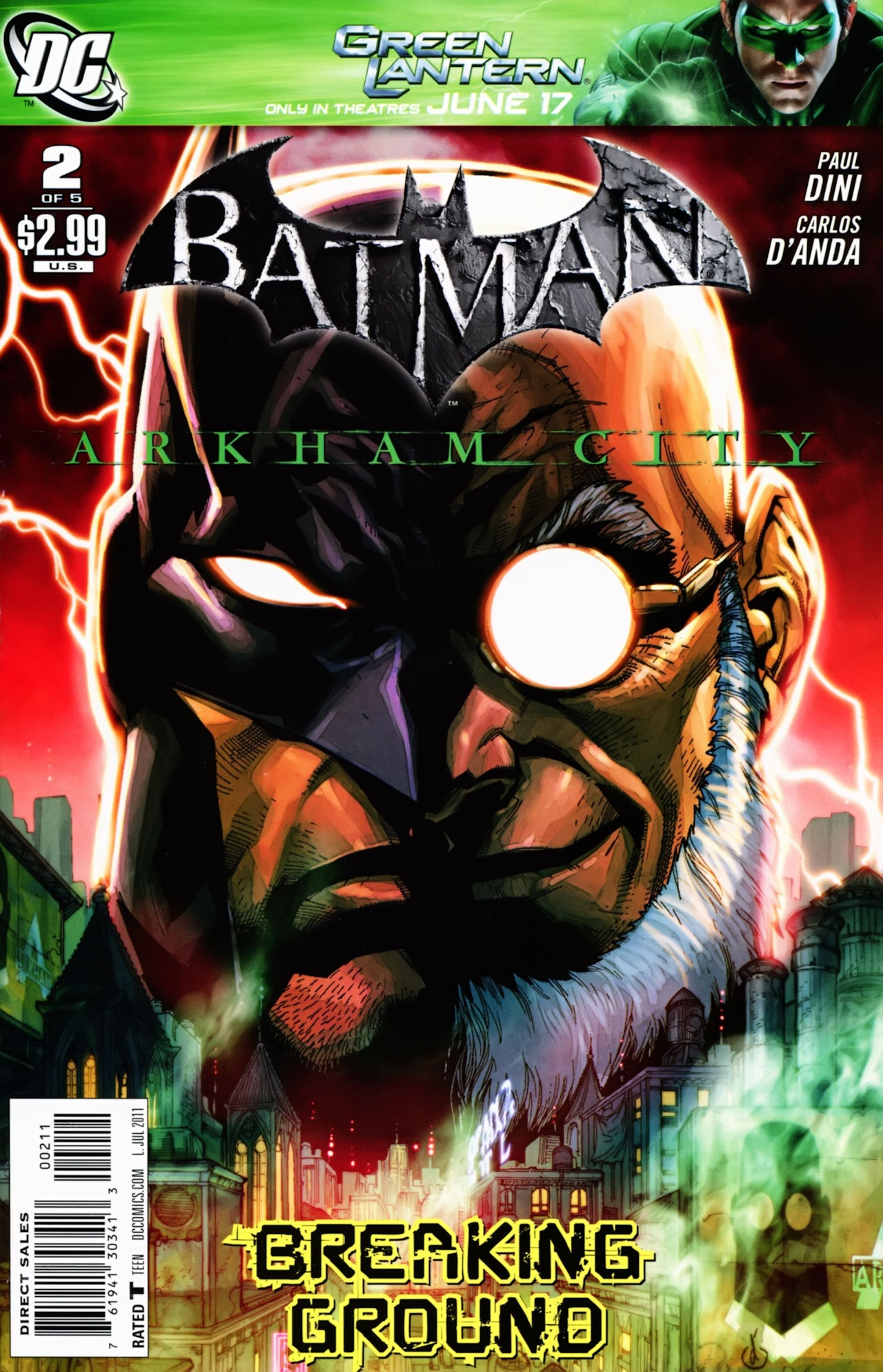 Carátula Batman - Arkham City #02 @ElTecBlog.cbr