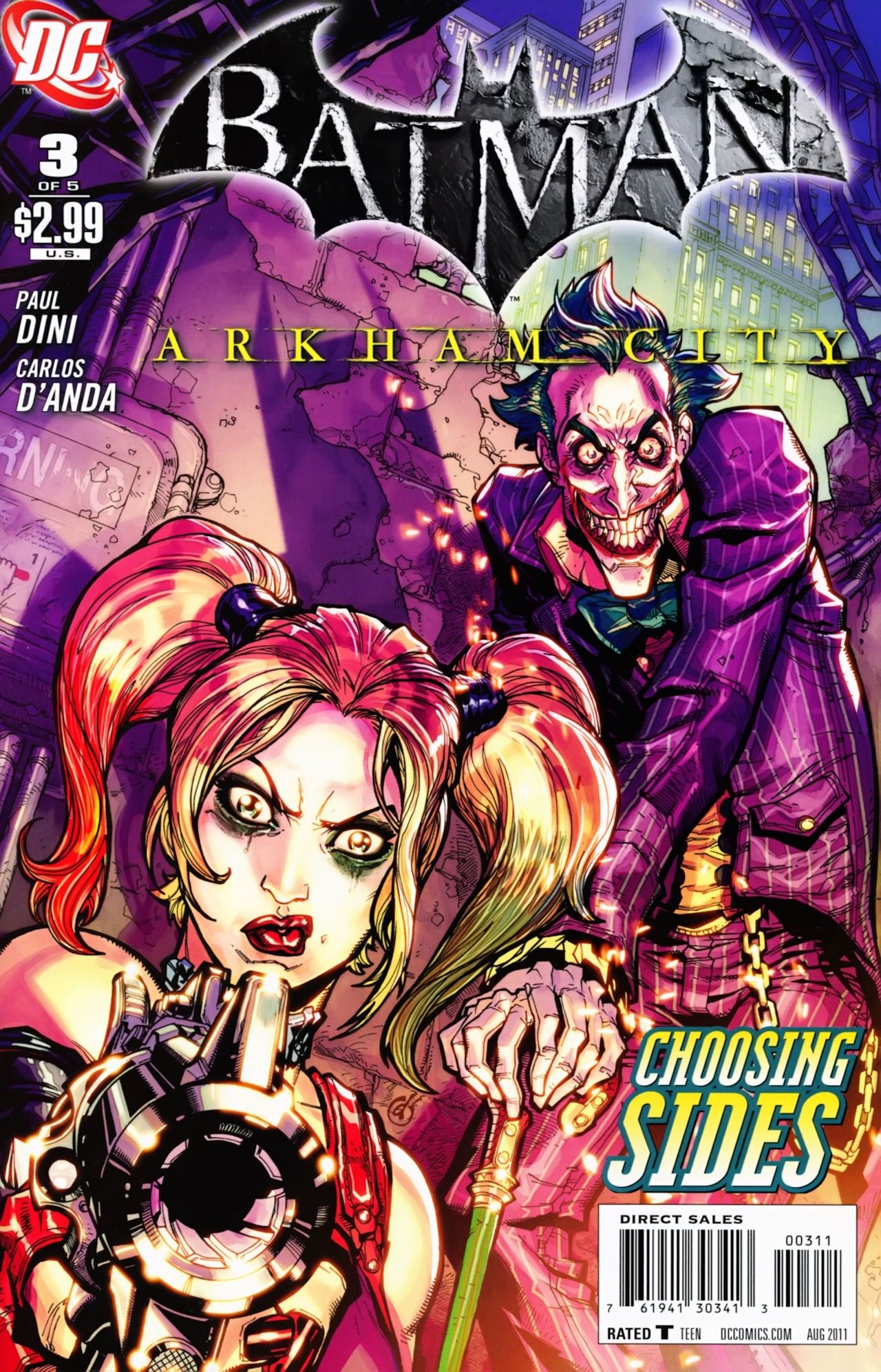 Carátula Batman - Arkham City #03 @ElTecBlog.cbr