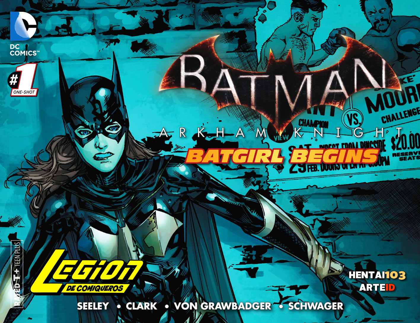 Carátula Batman - Arkham Knight - Batgirl @ArteID+Hentai103.cbr