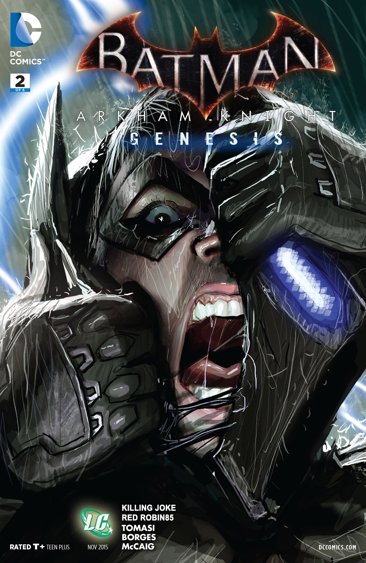 Carátula Batman - ArkhamKnight - Genesis #02 (LC).cbr