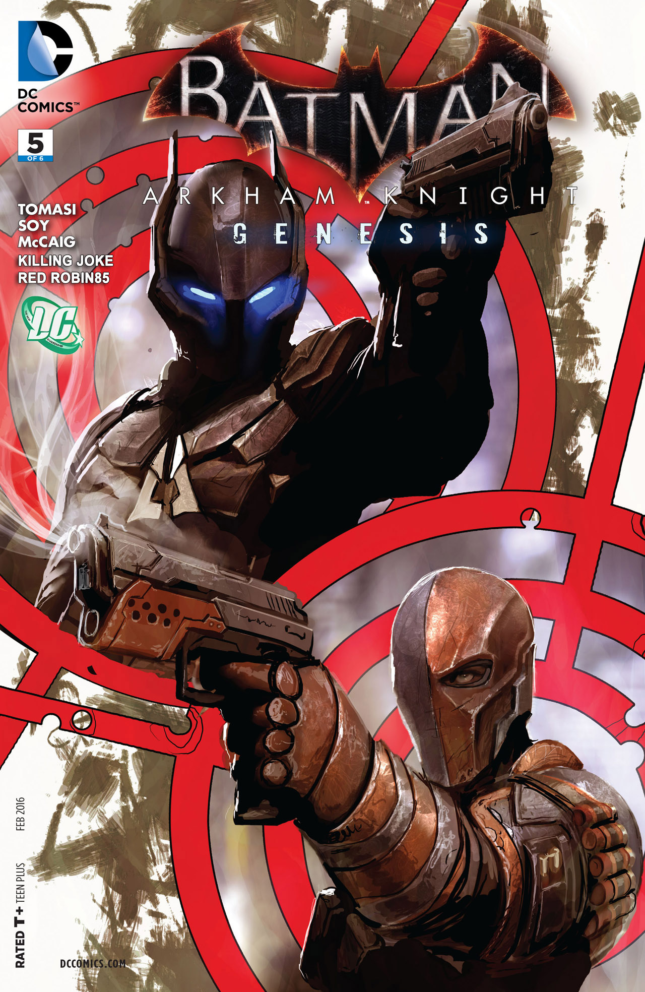 Carátula Batman - ArkhamKnight - Genesis #05 (LC).cbr