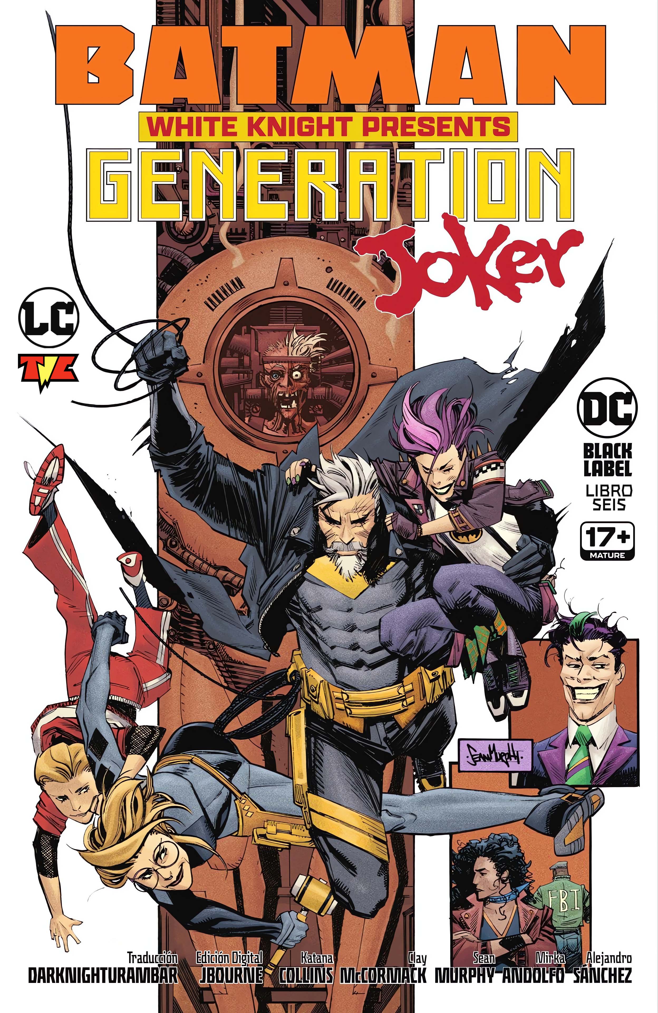 Carátula Batman - Caballero Blanco Presenta - Generación Guasón #6.cbr