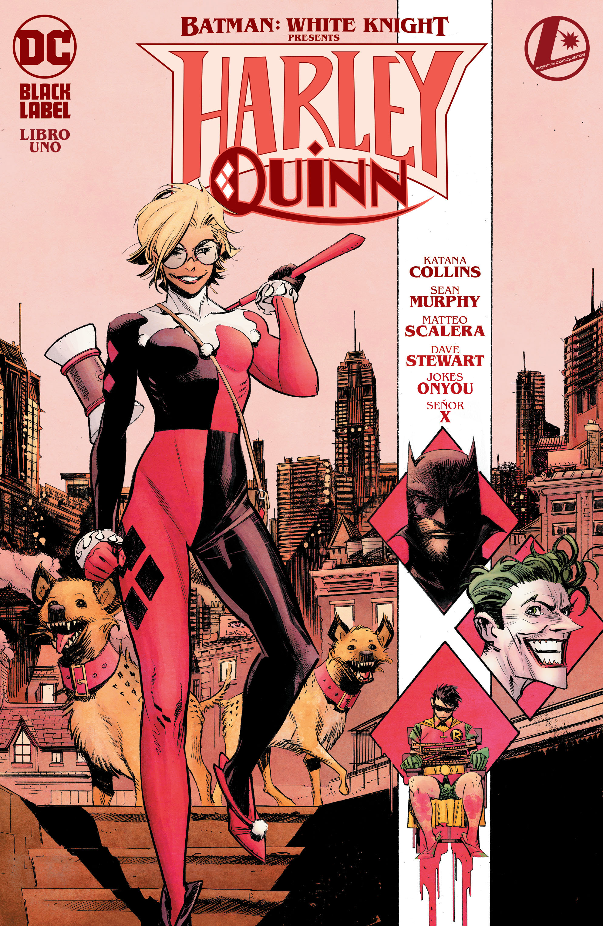 Carátula Batman - El Caballero Blanco - Harley Quinn #01.cbr