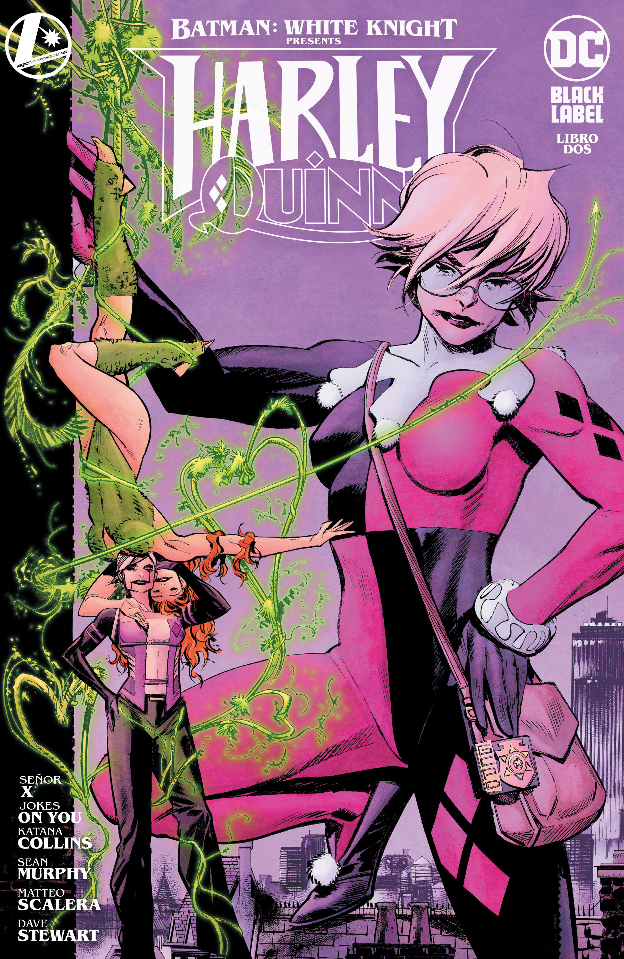 Carátula Batman - El Caballero Blanco - Harley Quinn #02.cbr