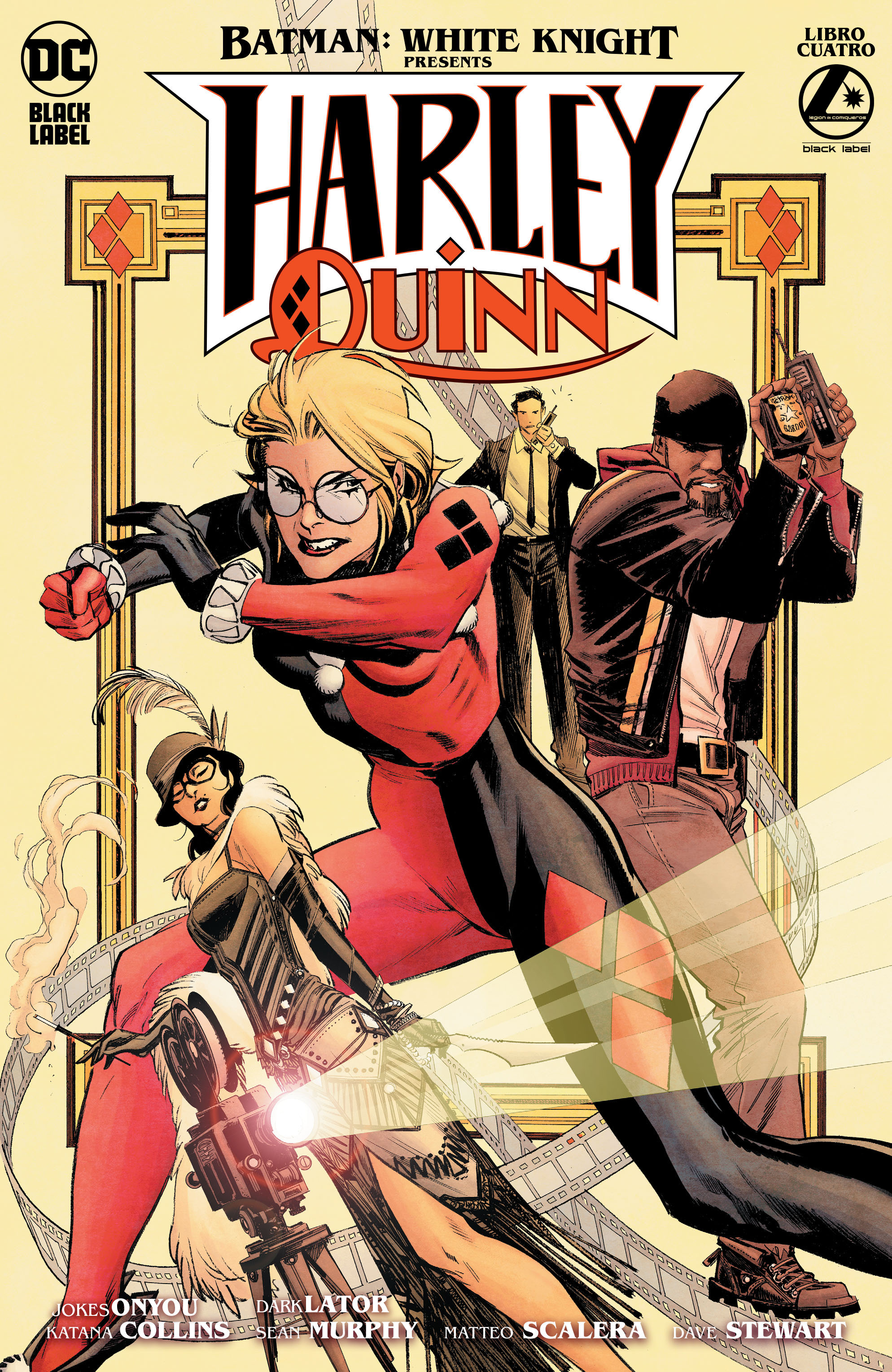 Carátula Batman - El Caballero Blanco - Harley Quinn #04.cbr