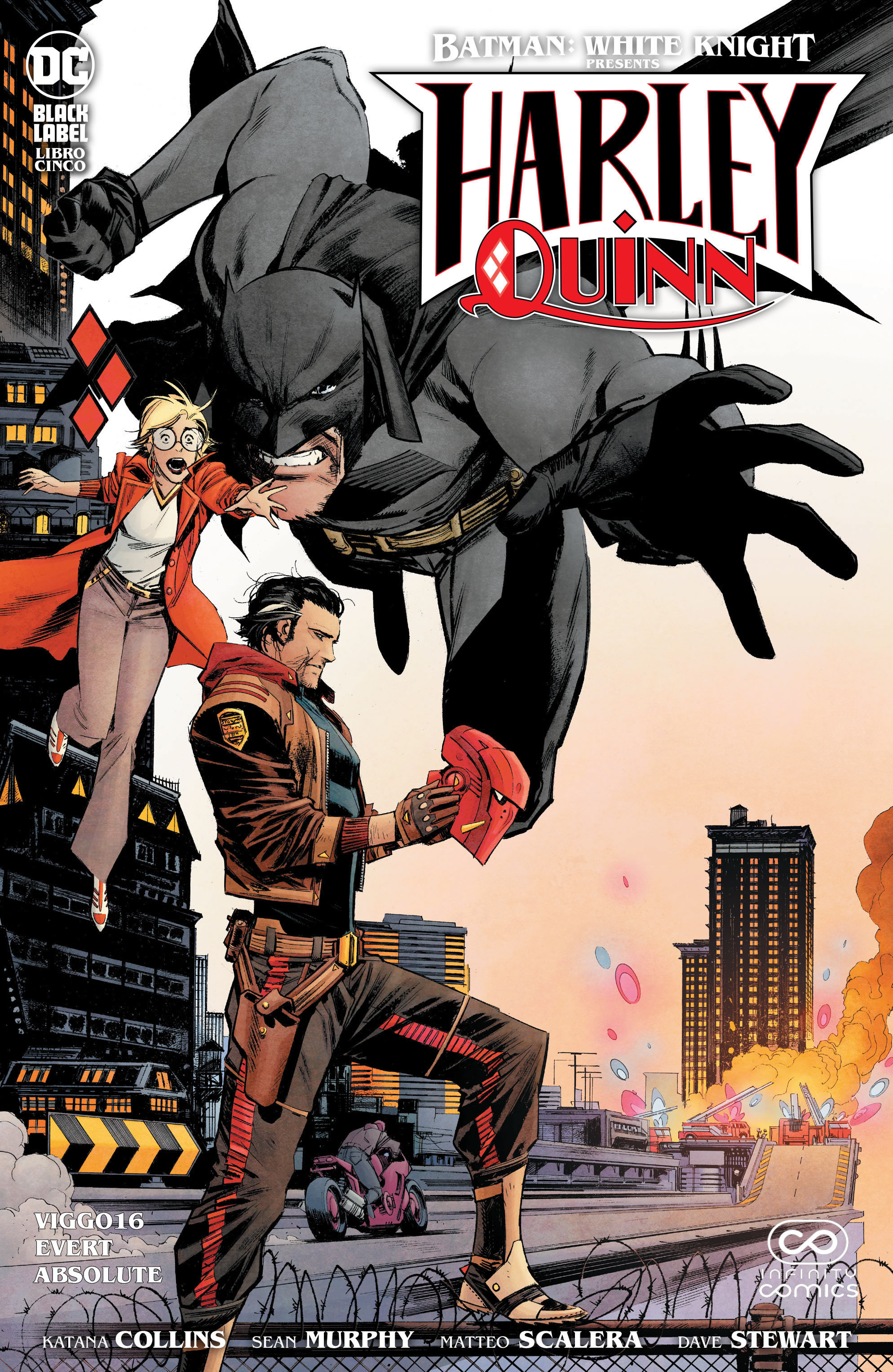 Carátula Batman - El Caballero Blanco - Harley Quinn #05.cbr
