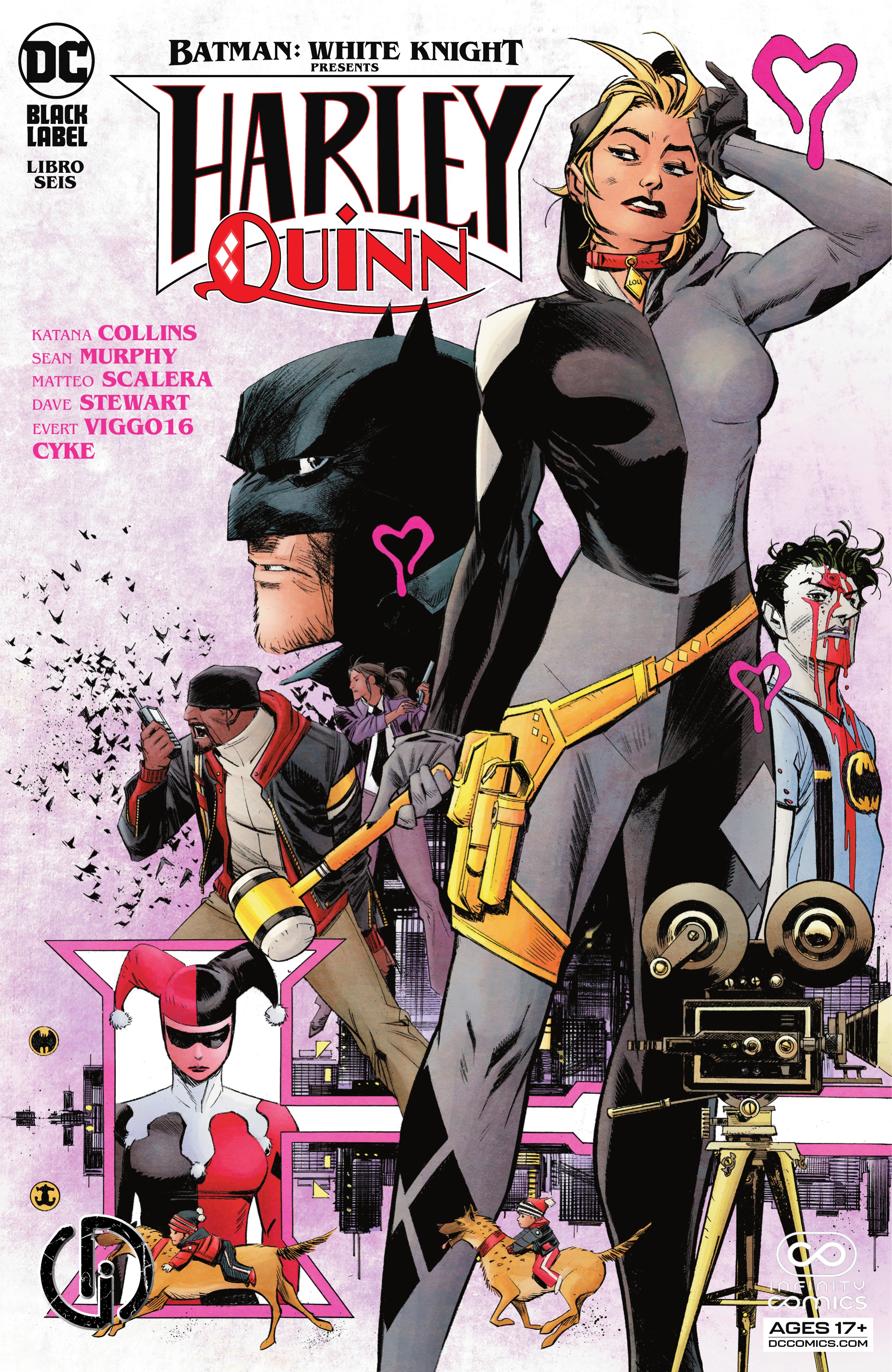 Carátula Batman - El Caballero Blanco - Harley Quinn #06.cbr