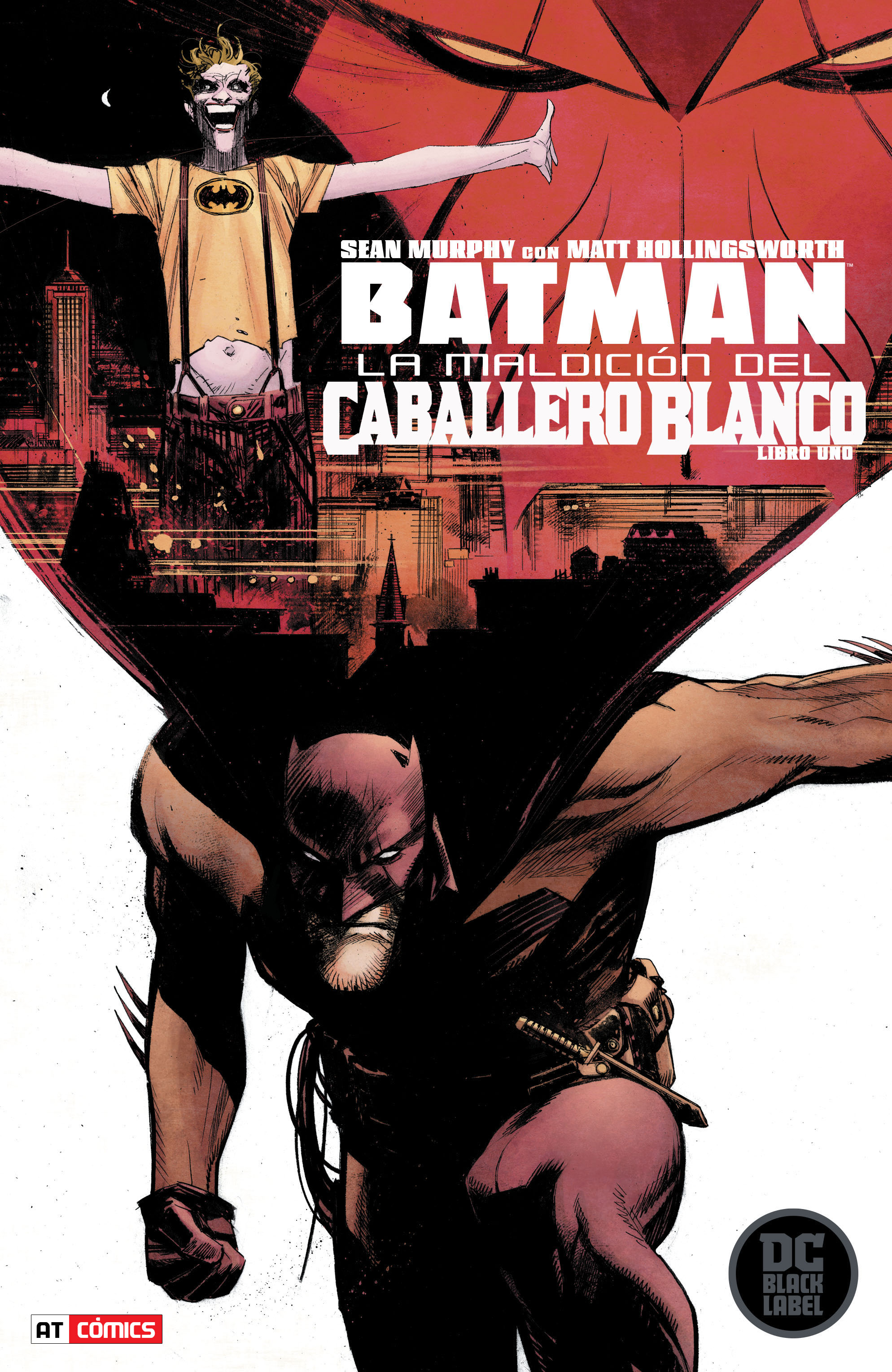 Carátula Batman - La Maldicion del Caballero Blanco #01.cbr