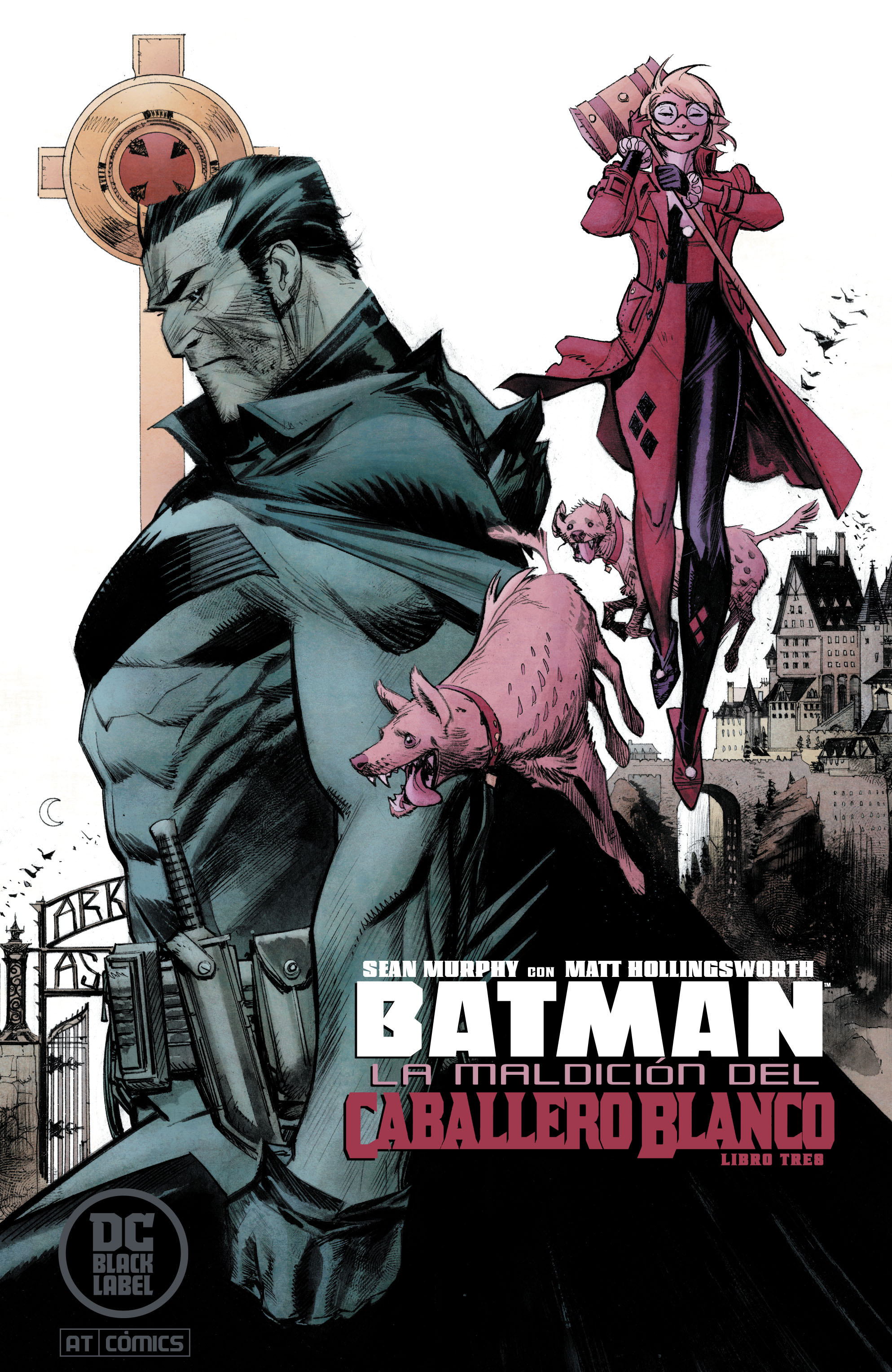 Carátula Batman - La Maldicion del Caballero Blanco #03.cbr
