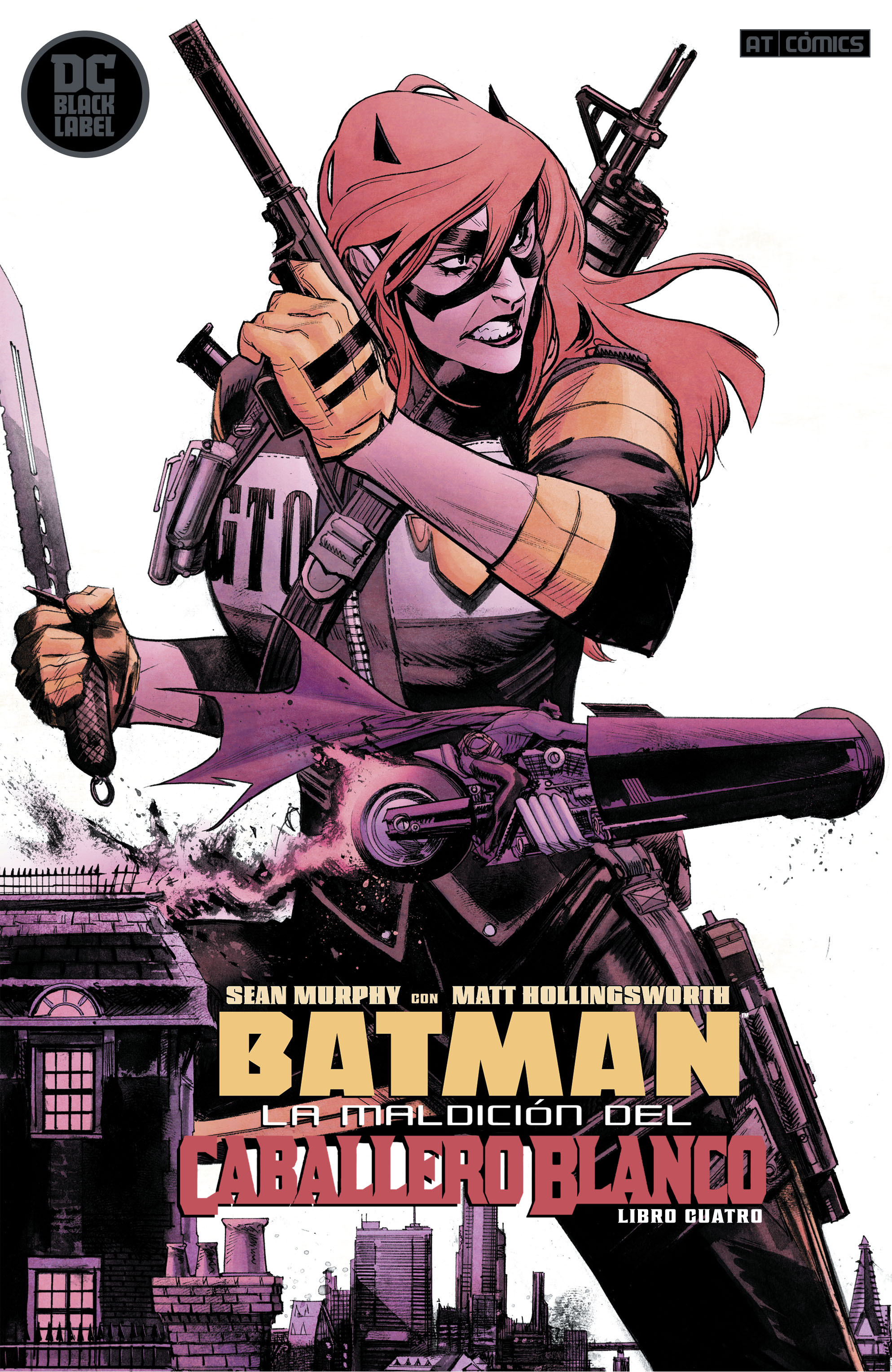 Carátula Batman - La Maldicion del Caballero Blanco #04.cbr